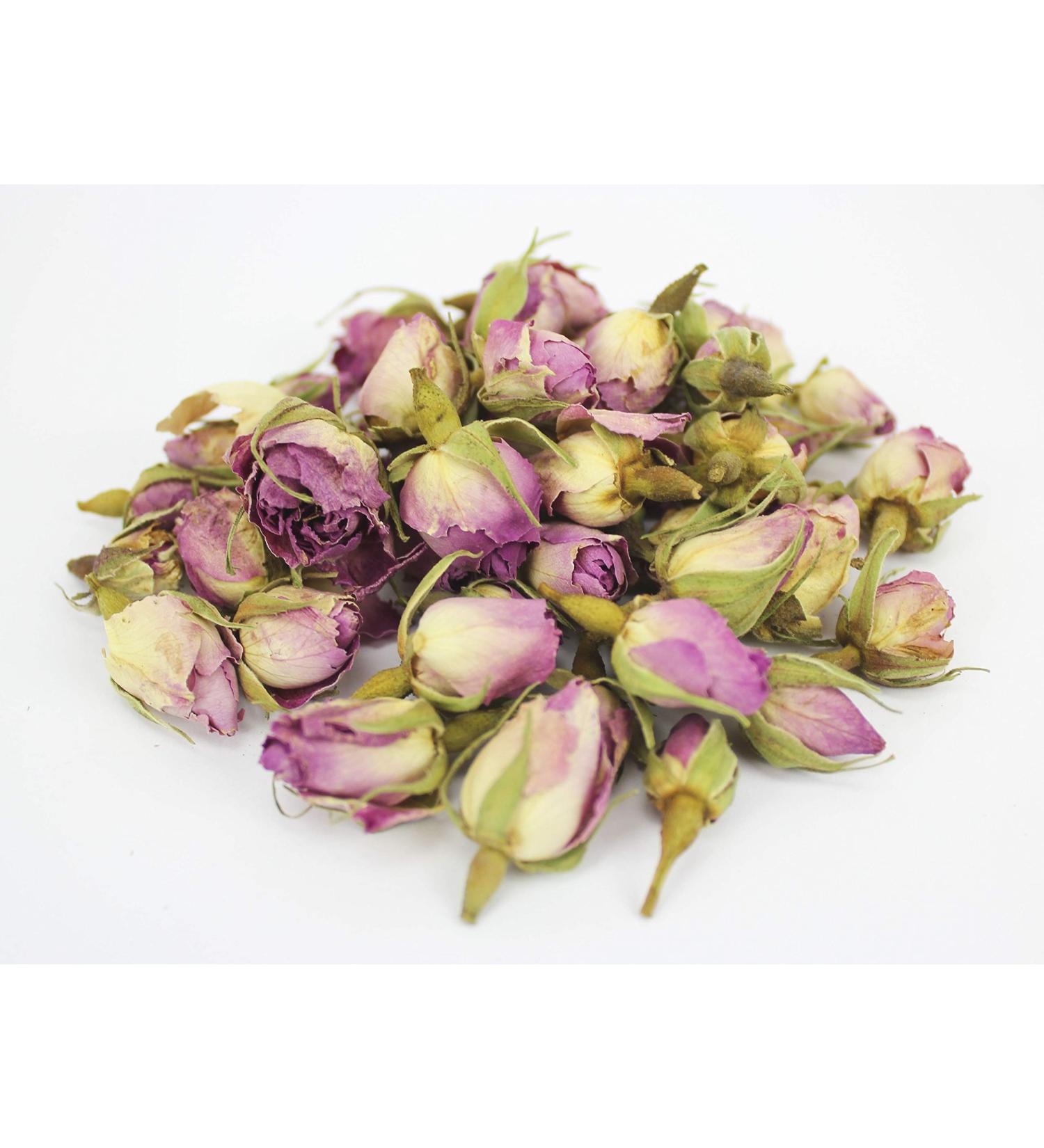  1000Kr uter 1000 Herbs Rosebuds Pink Buds 200g - Buy Online on GoSupps.com