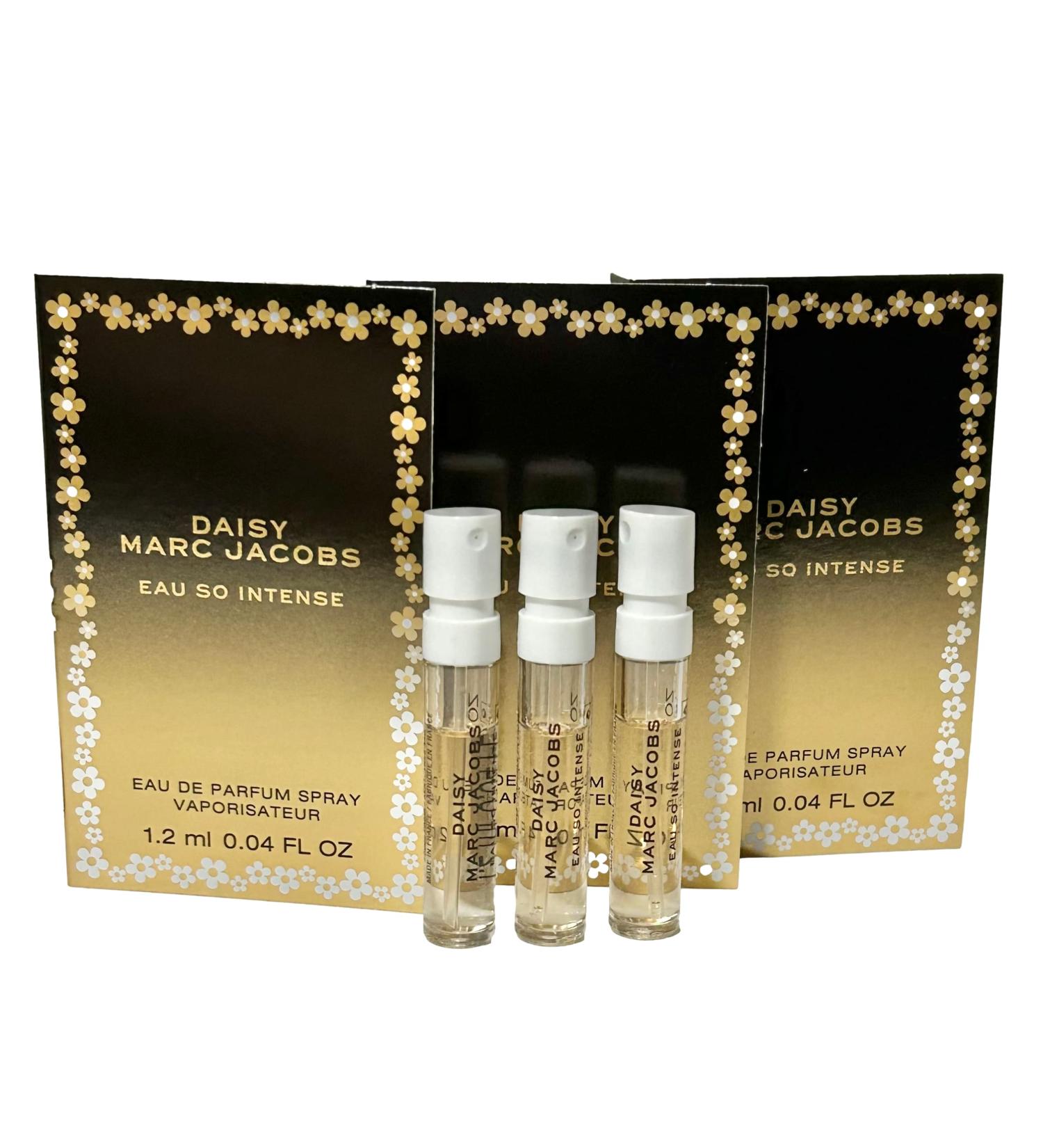 Marc Jacobs Daisy Eau So Intense Sample Women Perfume Spray 1.2 ml / 0.04 oz - set of 3 Marc Jacobs Daisy 0.04 Fl Oz (Pack of 3) - Buy Online on GoSupps.com