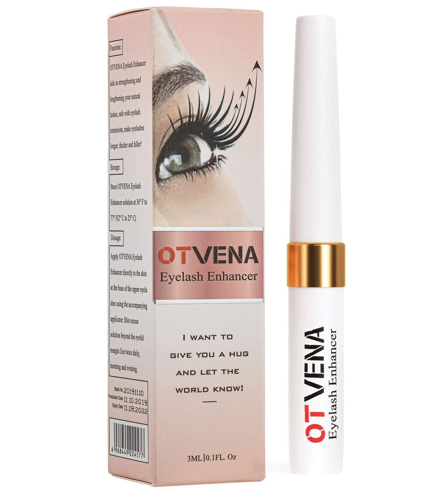 Buy Eyelash & Eyebrow Serum (3mL) - Clinically Tested Lash Growth Serum for Longer Thicker Fuller Lashes & Brows - Waterproof Herbal Formula - Buy Online on GoSupps.com