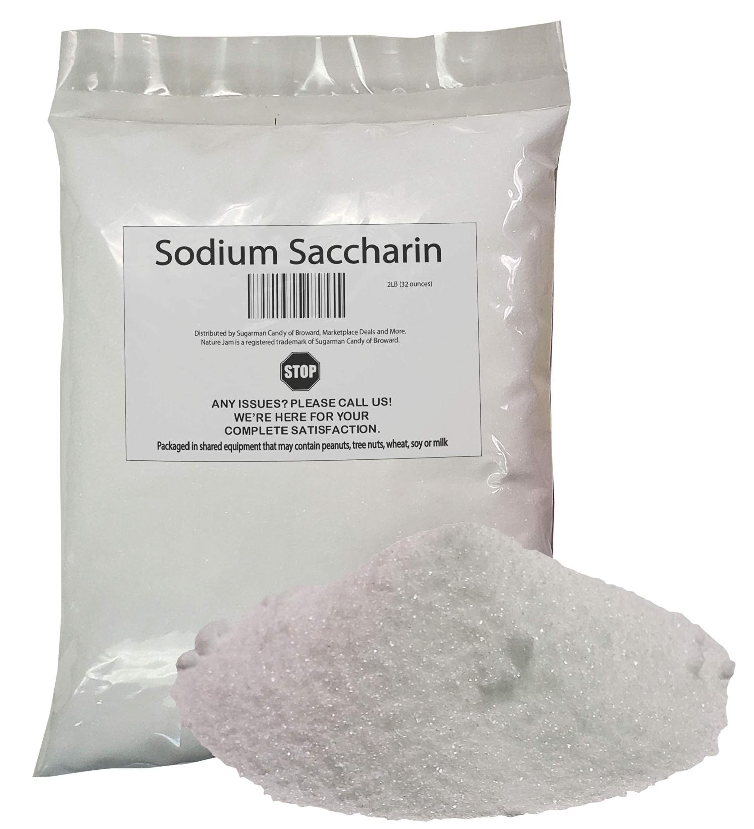 Sodium Saccharin 2 Pounds - Sugar Substitute & Artificial Sweetener for Foods - Buy Online on GoSupps.com