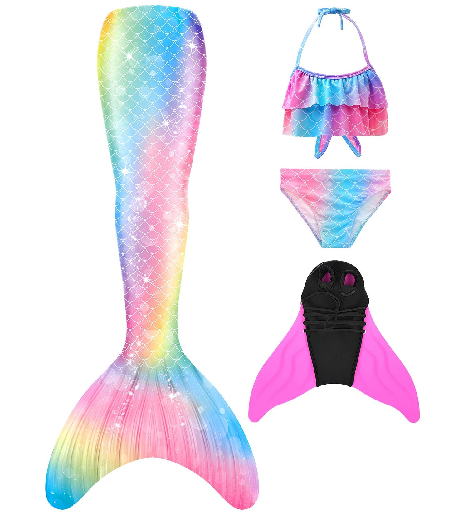 ShePretty Mermaid Tail for Kids | Swimming Mermaid Fin FENM1-150 - International Shipping Available - Buy Online on GoSupps.com