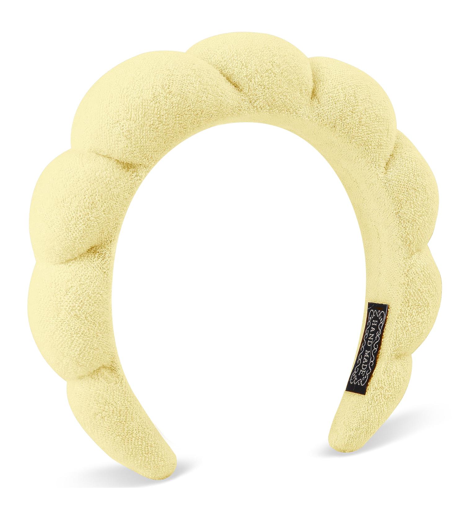 DOMMARE Headband For Washing Face Spa Bubble Skincare Set Makeup Skin Care Hair Head Band For Women Puffy Grwm Get Ready Hair Accessories Teen Girl Gifts Trendy Stuff(Bright Yellow) Cloth Bright Yellow - Buy Online on GoSupps.com