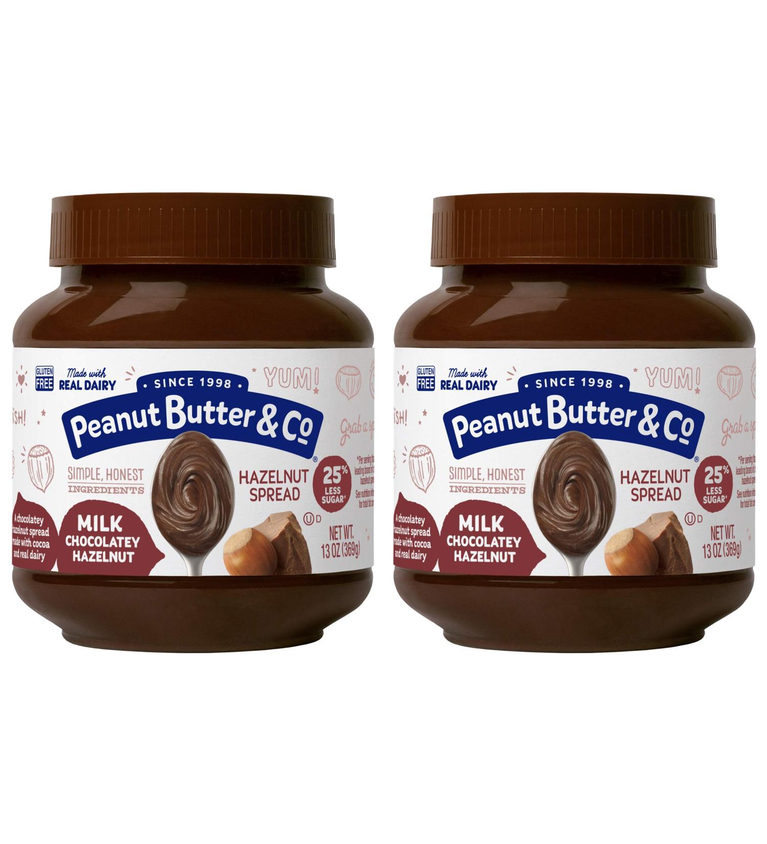 Peanut Butter Milk Chocolatey Hazelnut Spread 13 Oz Jar (Pack Of 2) Milk Chocolatey 26 Oz Milk Chocolatey Pack of 2 - Buy Online on GoSupps.com