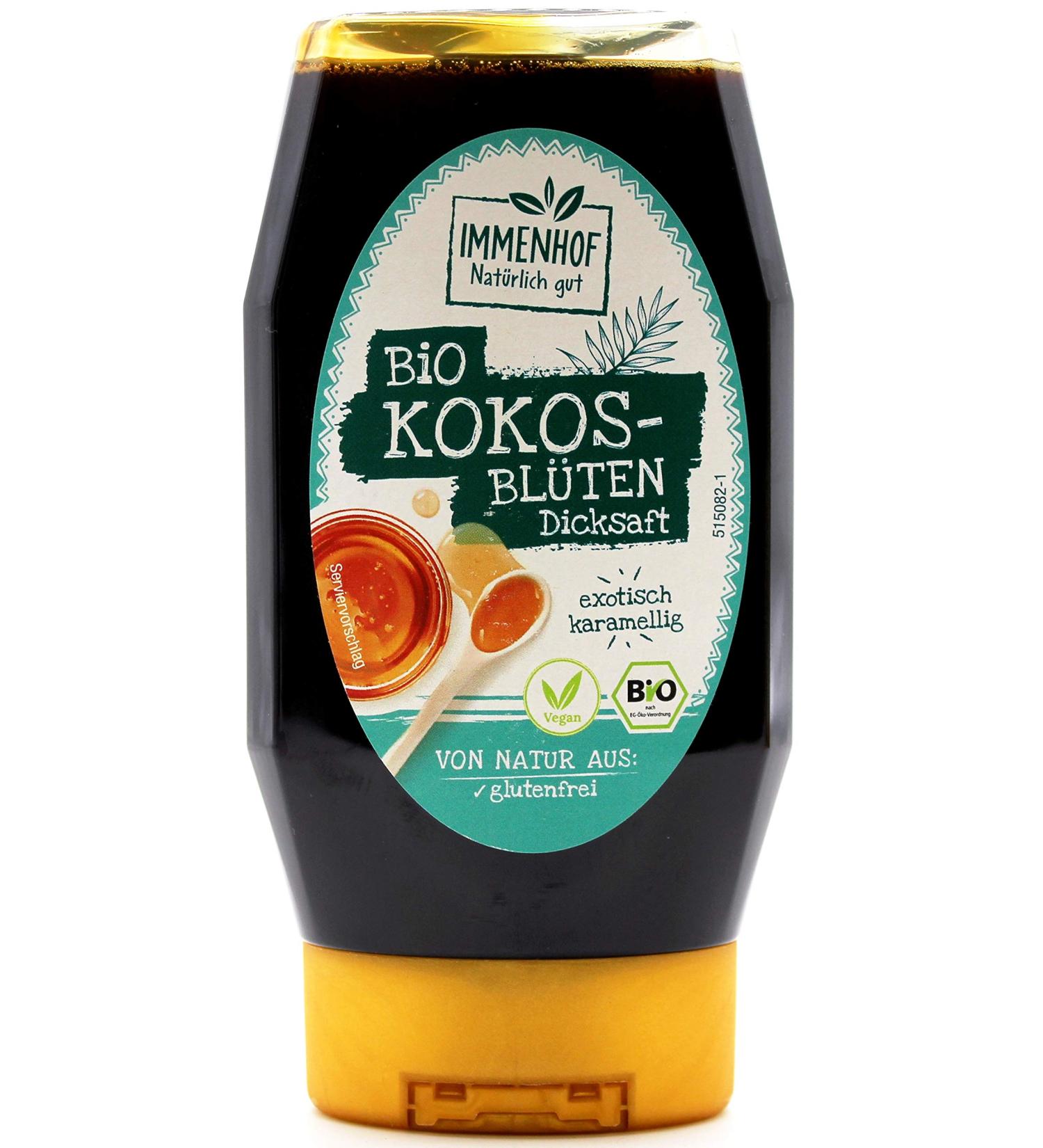 Immenhof organic coconut blossom syrup pack of 5 (5 x 245ml)