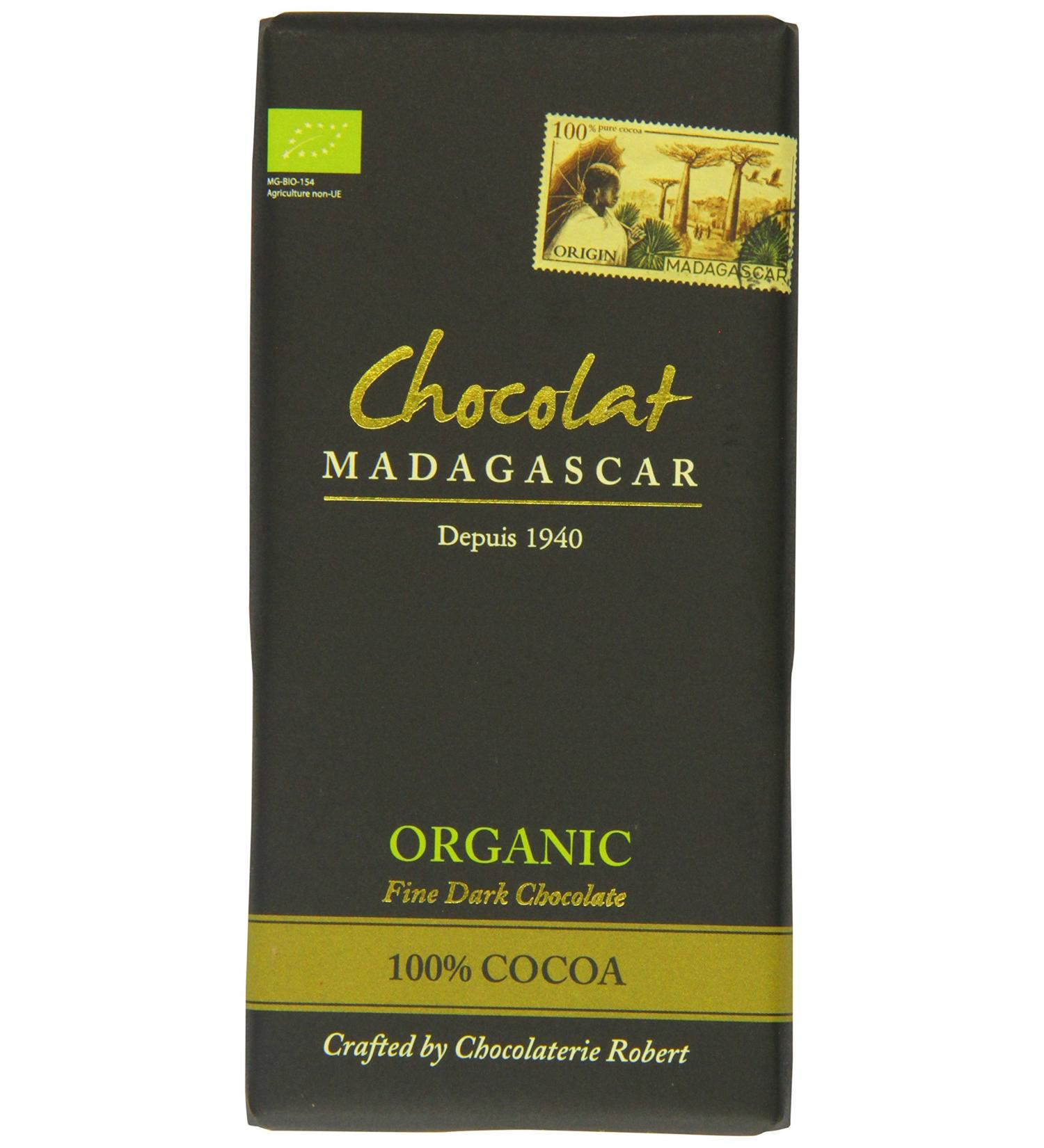 Organic Single Origin Fine Dark Chocolate | 100% Cocoa | 10 x 100% Cacoa 10 x 85g - Buy Online on GoSupps.com