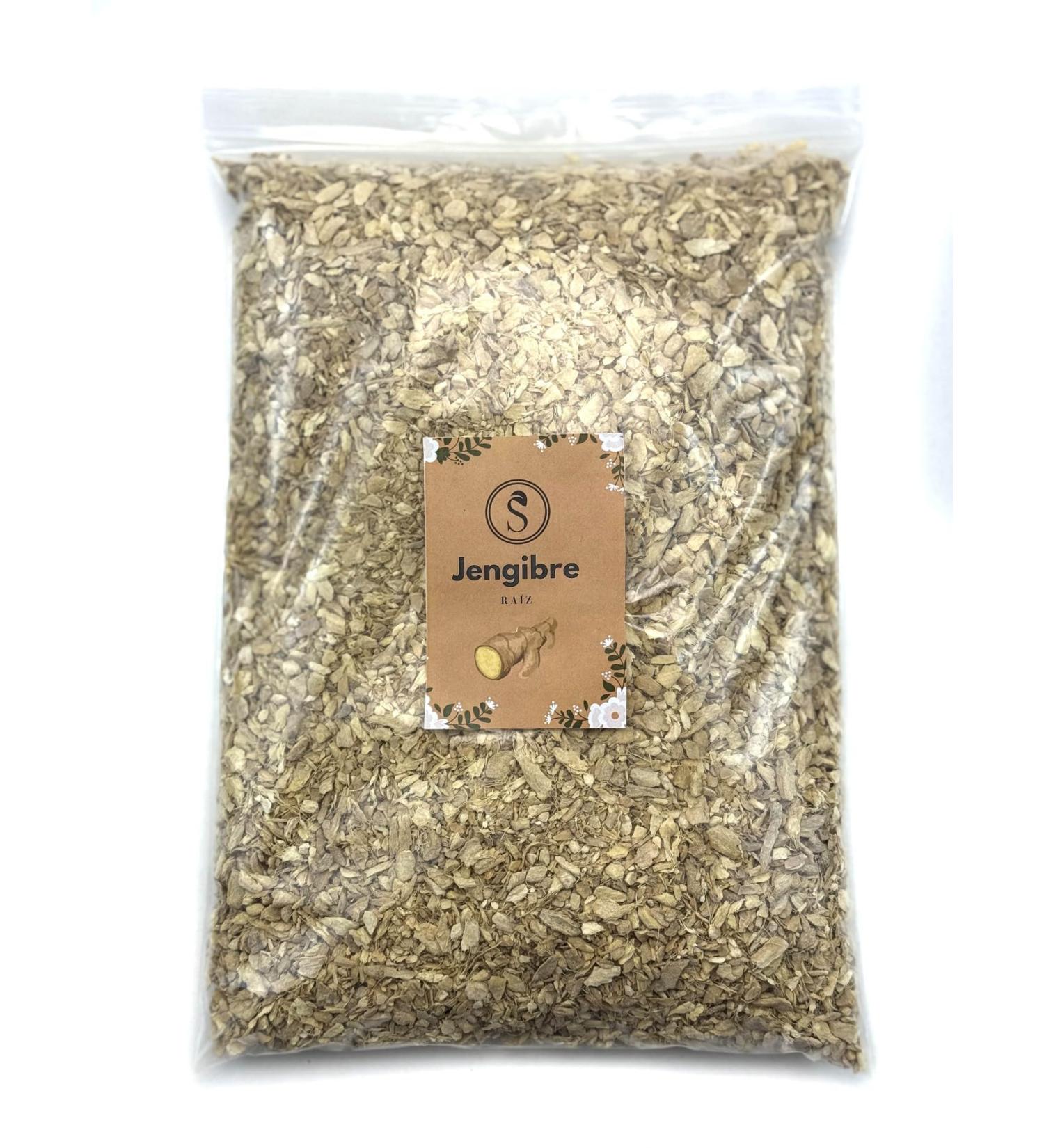  La Herbera Premium Ginger Powder - Kion (Zingiber Officinale) Root Ginger for Infusions Baking and Cooking Intense Taste Digestive Support Relaxing Effect and Antioxidant Action - Buy Online on GoSupps.com