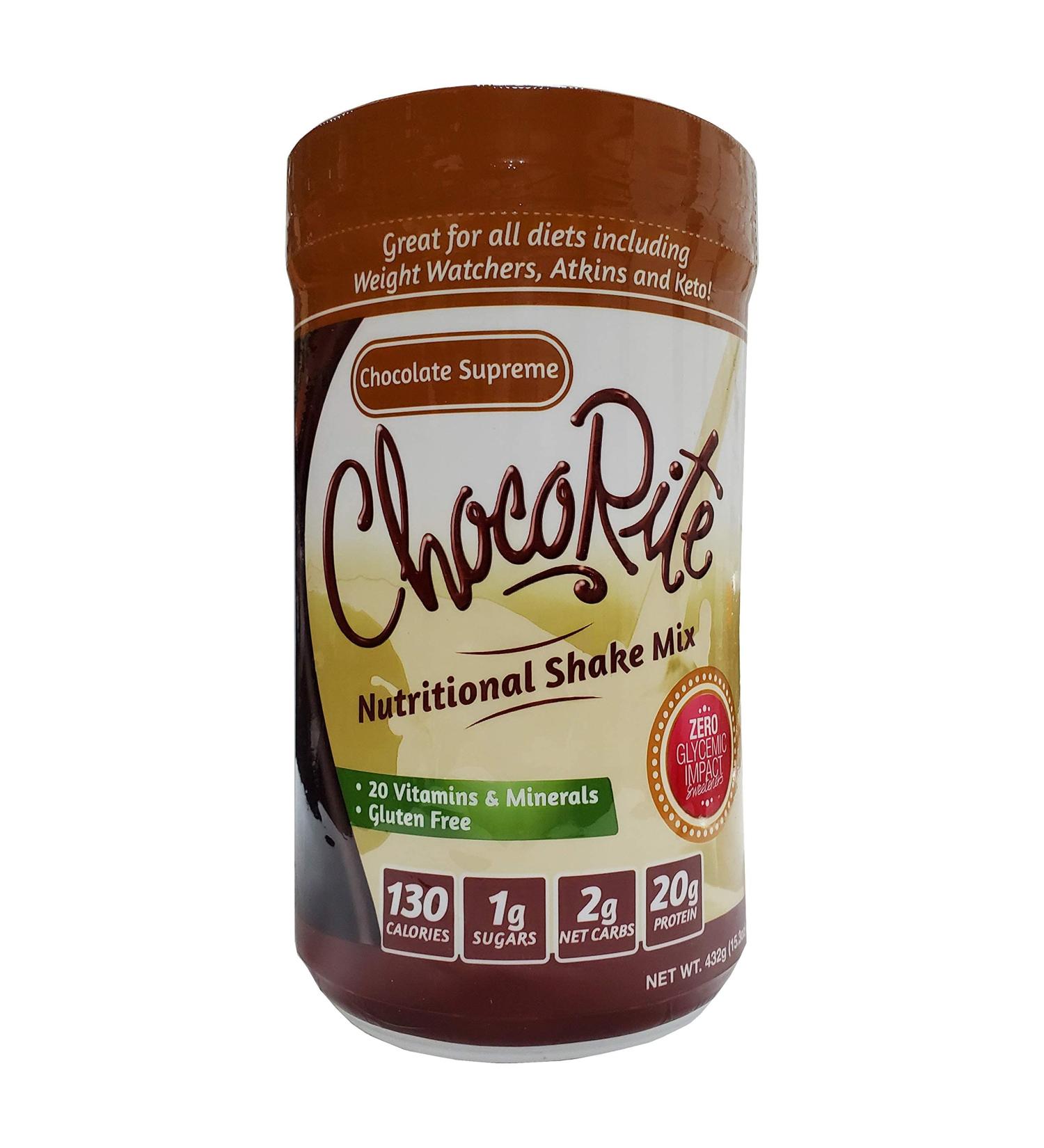 HealthSmart Foods ChocoRite Protein Brownie â€“ Low Carb Chocolate Fudge 14.7 oz - Buy Online on GoSupps.com
