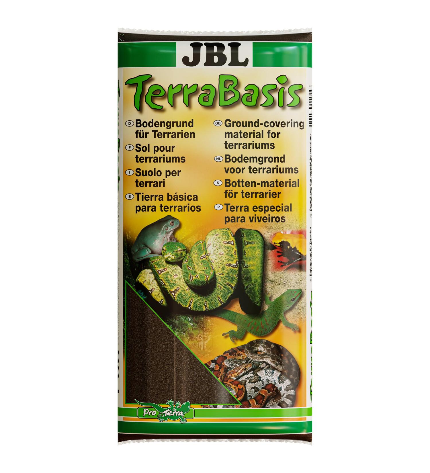 JBL TerraBasis substrate for rainforest terrariums special soil without added fertilizer 20 l 71012