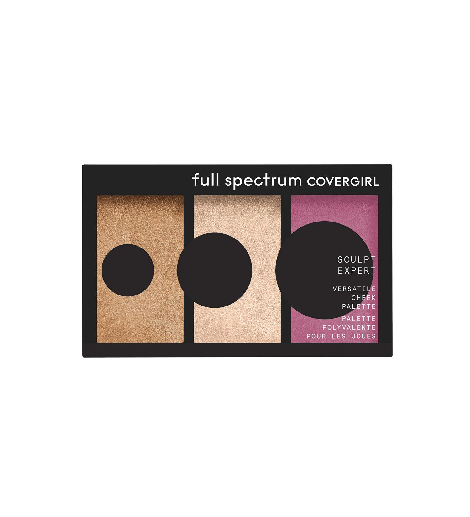 COVERGIRL Full Spectrum Sculpt Expert Cheek Palette - Rose Rush | Multiuse Palette - Buy Online on GoSupps.com