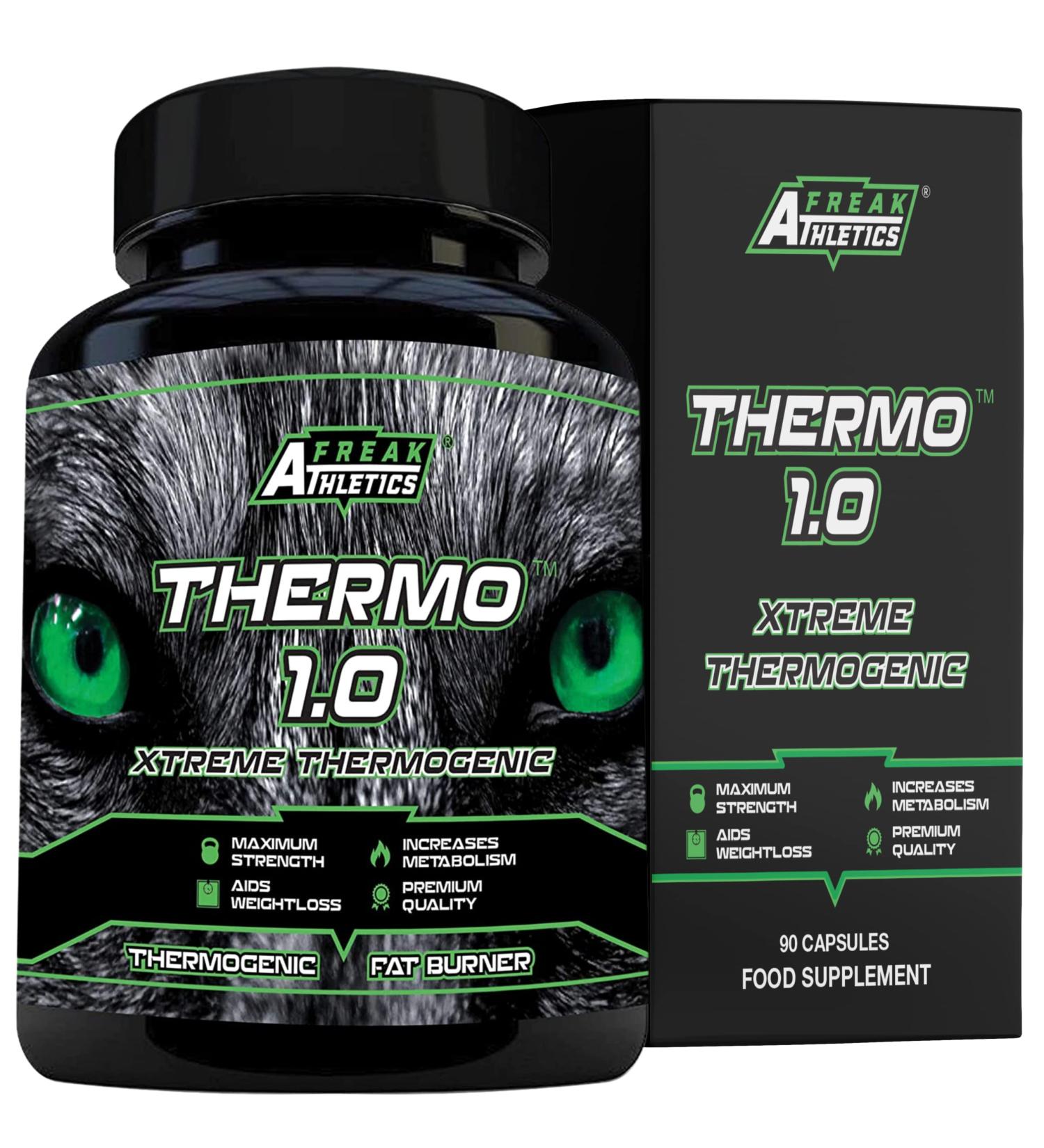 Thermo 1.0 Weight Loss Pills - 90 Capsules Fat Burner for Men & Women - UK Made - Buy Online on GoSupps.com