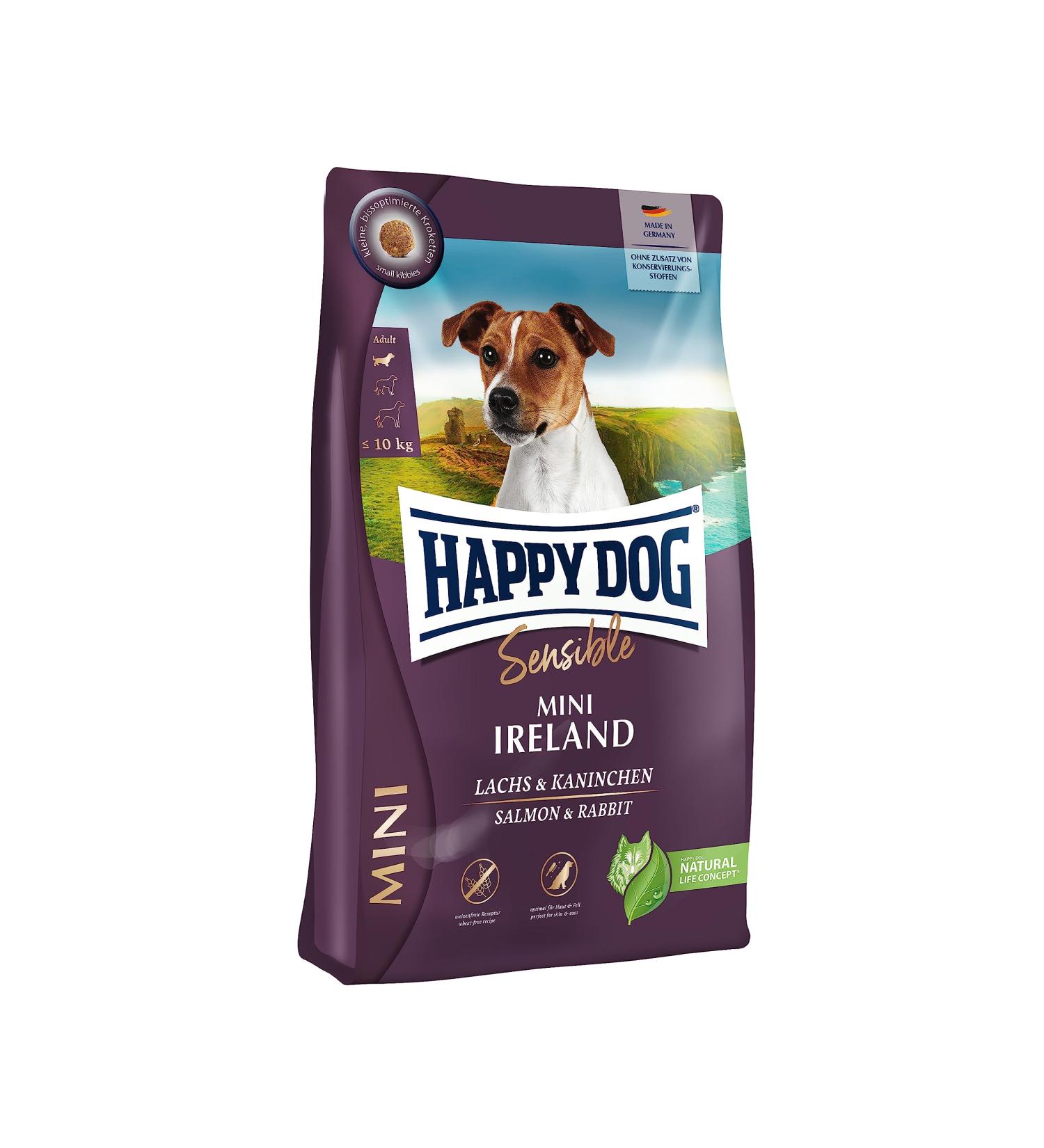 Happy Dog Sensible Mini Ireland 800g - Premium Dog Food for Small Breeds | 1 Pack - International Shipping Available - Buy Online on GoSupps.com