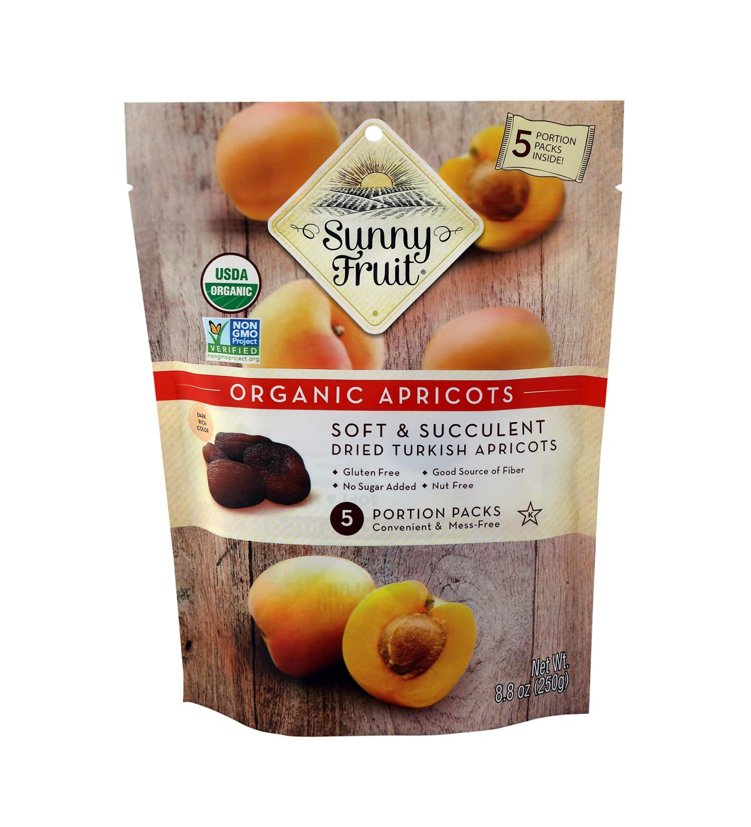 Sunny Fruit Organic Pitted Dates - 5 Pack (1.76 oz Each) | Healthy Snack - Buy Online on GoSupps.com