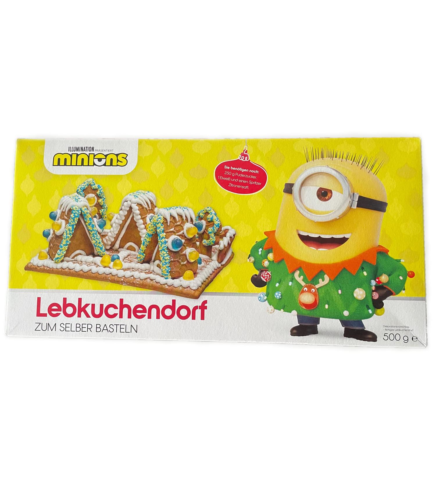 Hack Minions Gingerbread Village Kit - DIY 500g | Perfect for Holiday Baking & Fun! - Buy Online on GoSupps.com
