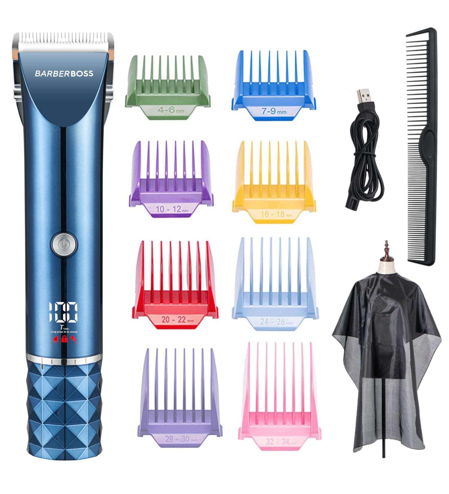 Barberboss All-in-One Clippers for Men Haircut Beard Trimmer Men Hair Clippers Men Trimmer for Men Mens Grooming Kits - Buy Online on GoSupps.com