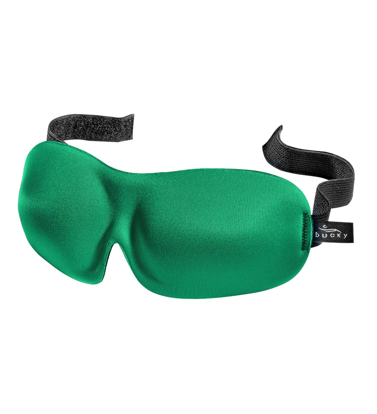 Bucky 40 Blinks No Pressure Solid Eye Mask for Sleep & Travel - Green - One Size - Buy Online on GoSupps.com