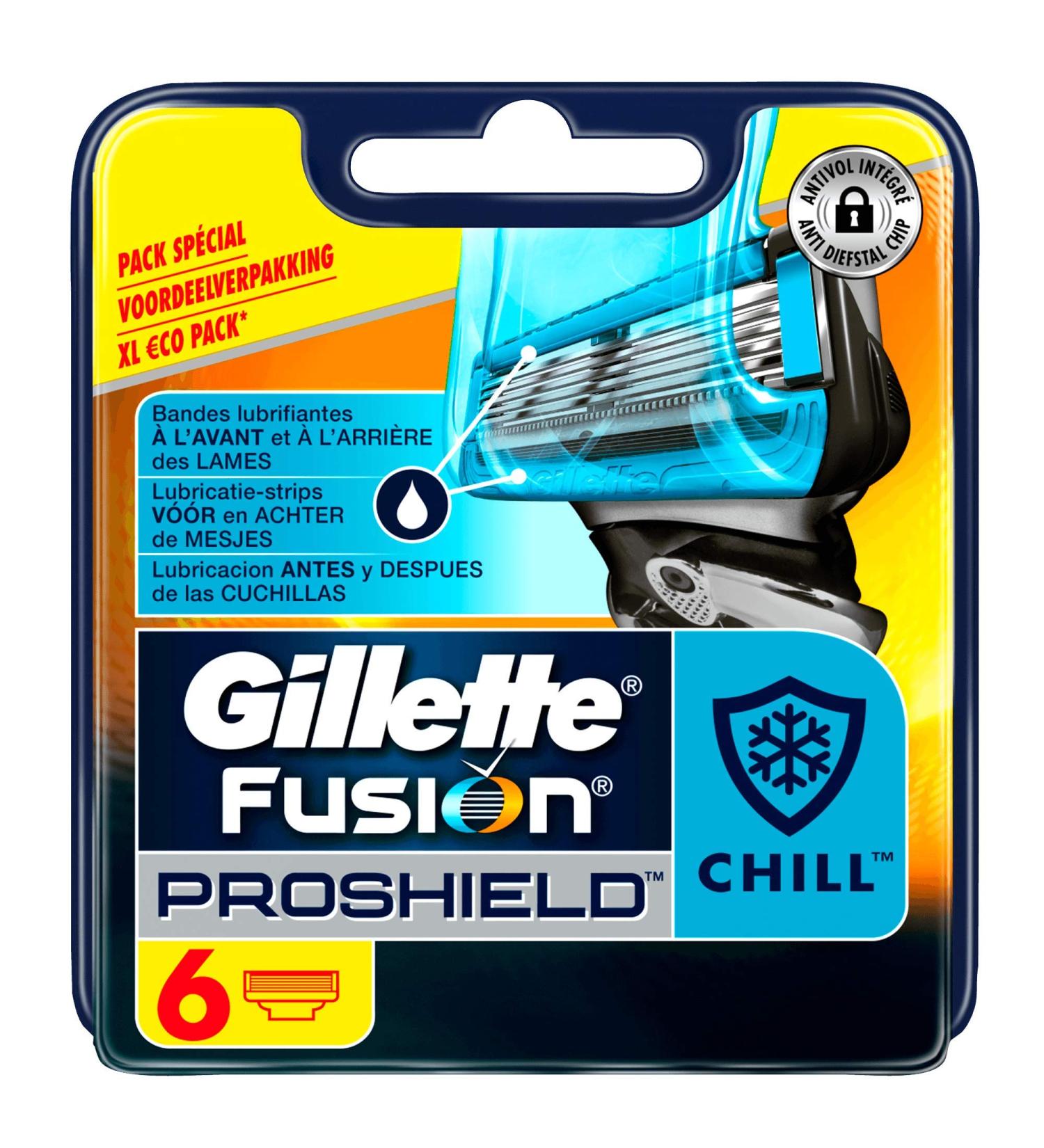 Buy Gillette Fusion ProShield Chill for Men - 1 Piece | International Shipping Available - Buy Online on GoSupps.com
