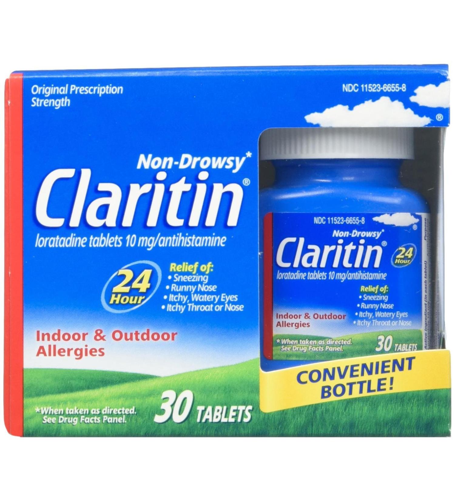 Buy Claritin Antihistamine for Allergies - Non-Drowsy Relief 30 Tablets - Fast International Shipping - Buy Online on GoSupps.com