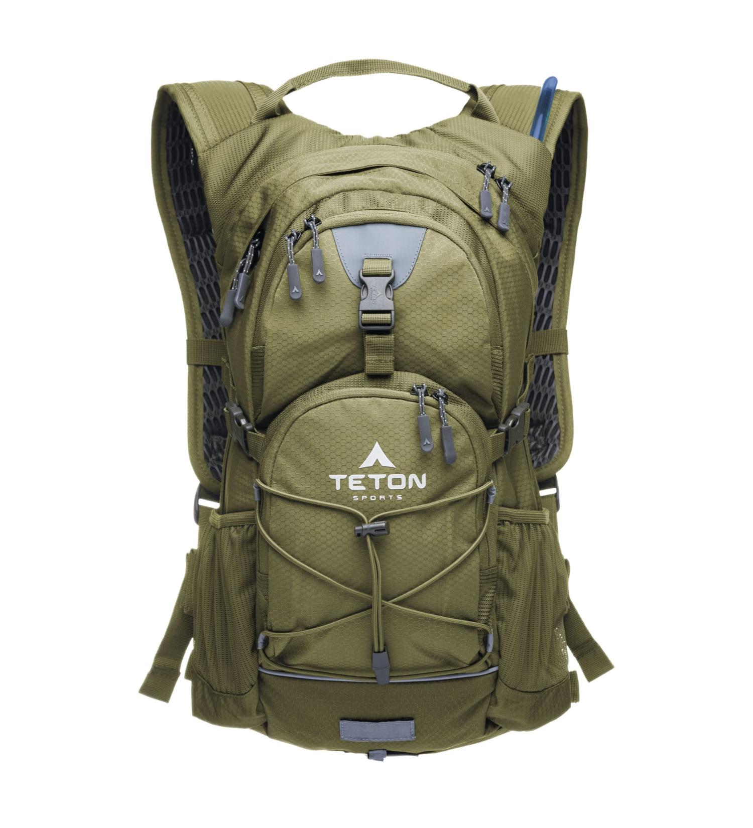 TETON Sports Oasis 18L Hydration Pack with Free 2-Liter Water Bladder - Ideal Backpack for Hiking, Running, Cycling, and Commuting - Buy Online on GoSupps.com