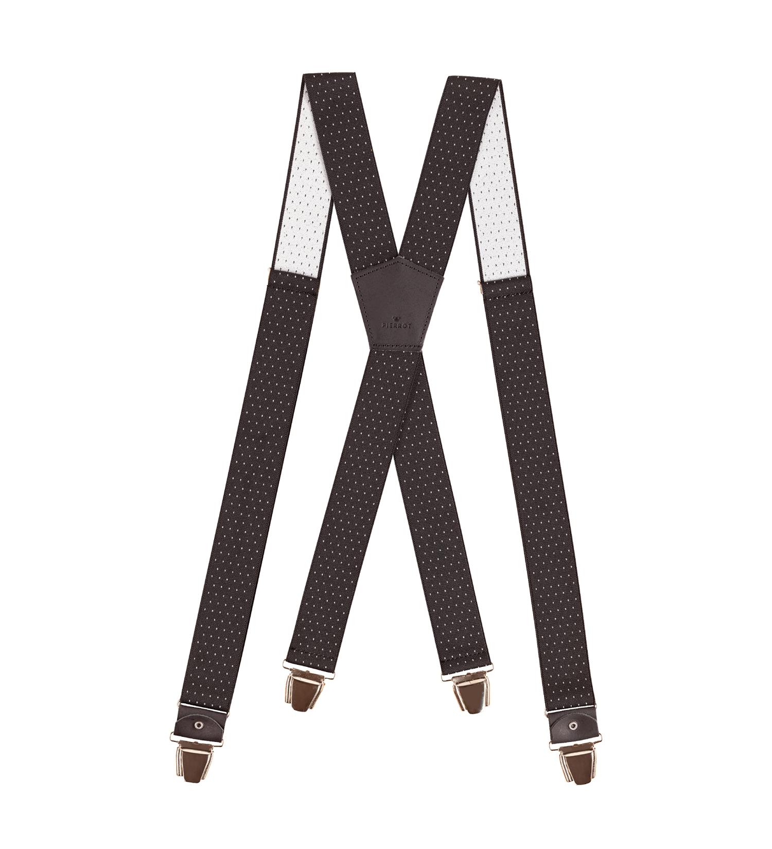 Buy Pierrot Men's Vintage Braces - Premium Quality Made in Germany/France Adjustable Up to 130cm Reinforced Rubber & Leather Fittings Strong Metal Clips - Shop Internationally! - Buy Online on GoSupps.com