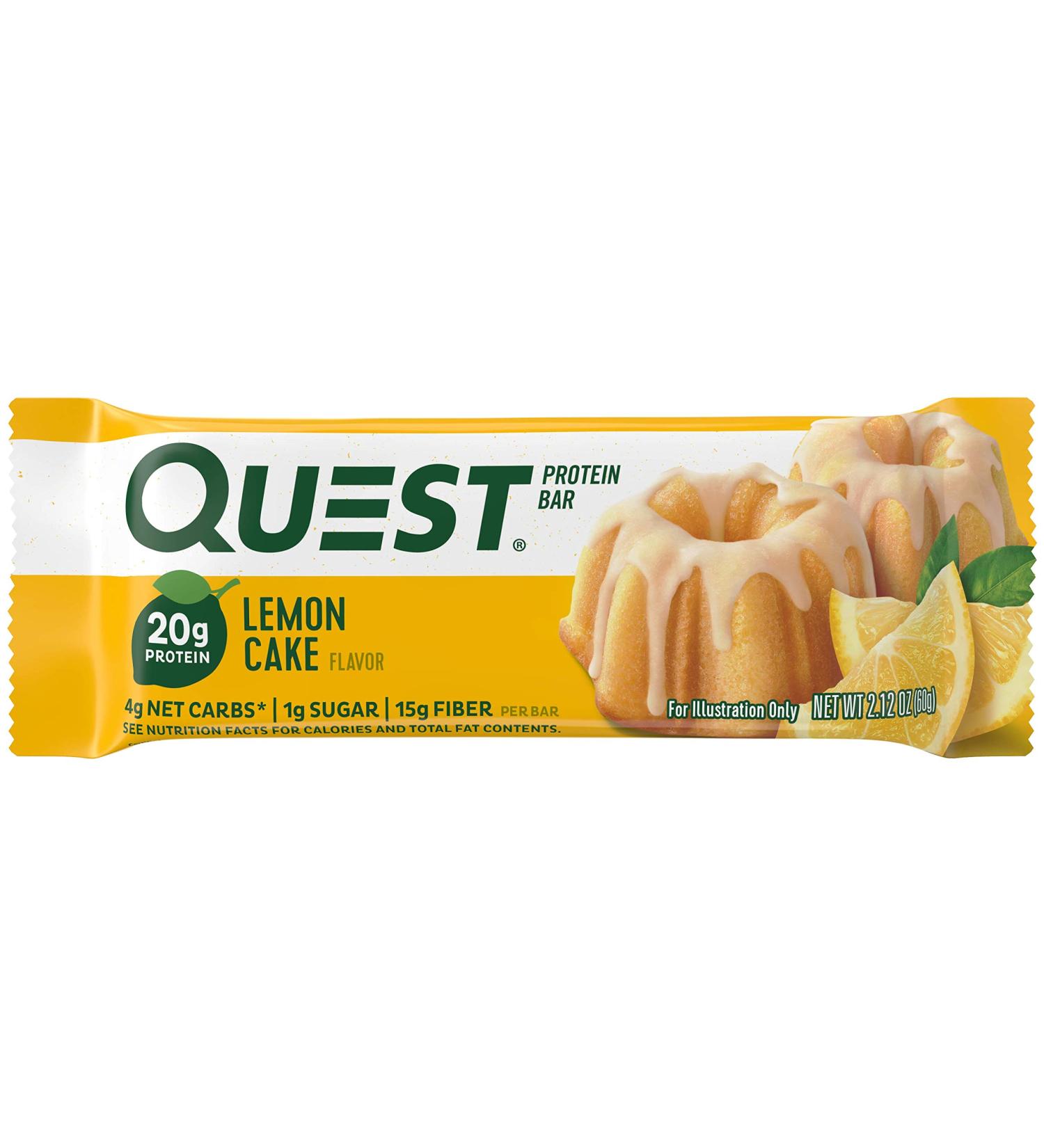 Quest Nutrition Lemon Cake Protein Bar