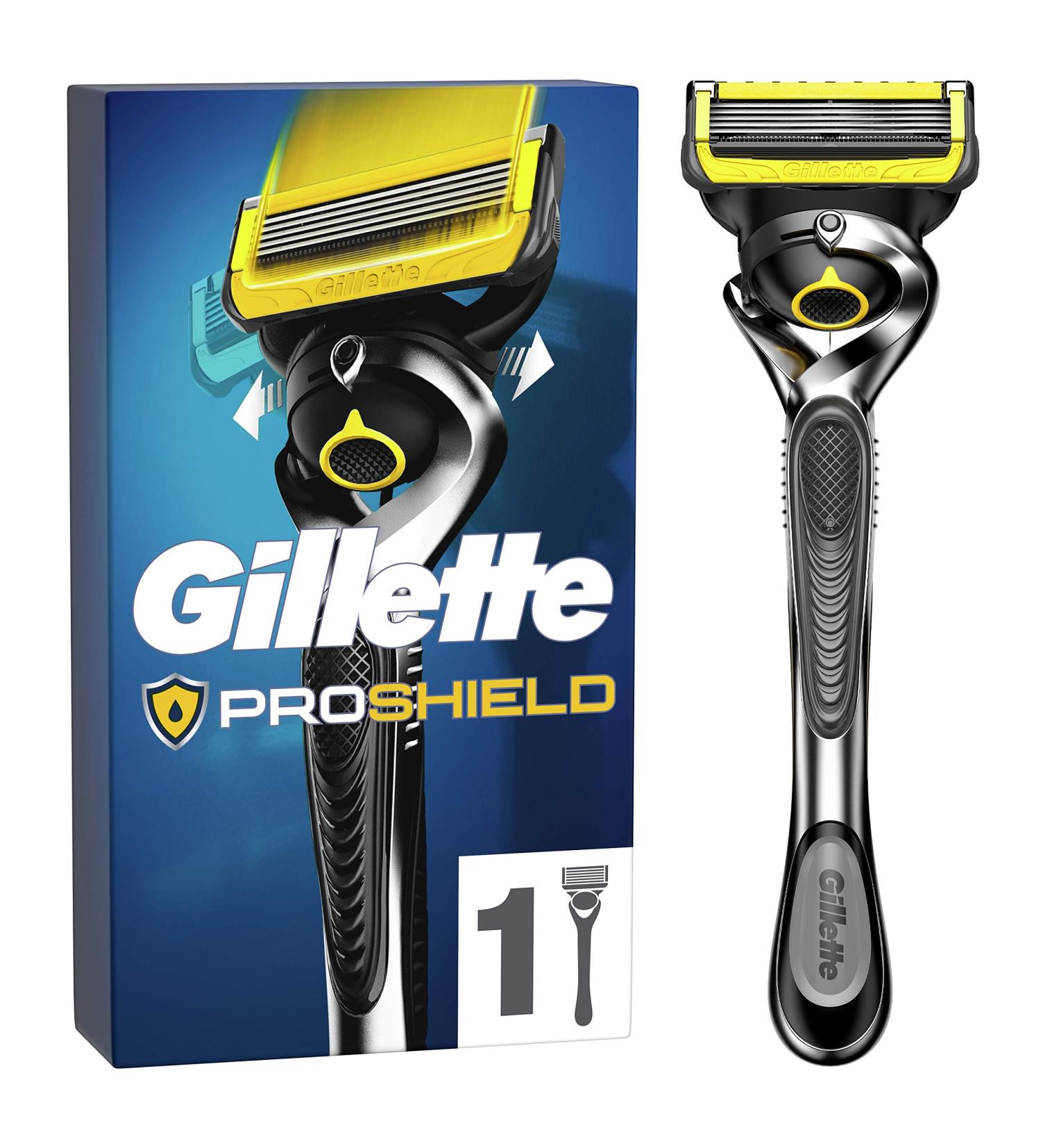 Buy Gillette Mach Fusion Proshield Manual Razor - Smooth Shave & International Shipping - Buy Online on GoSupps.com