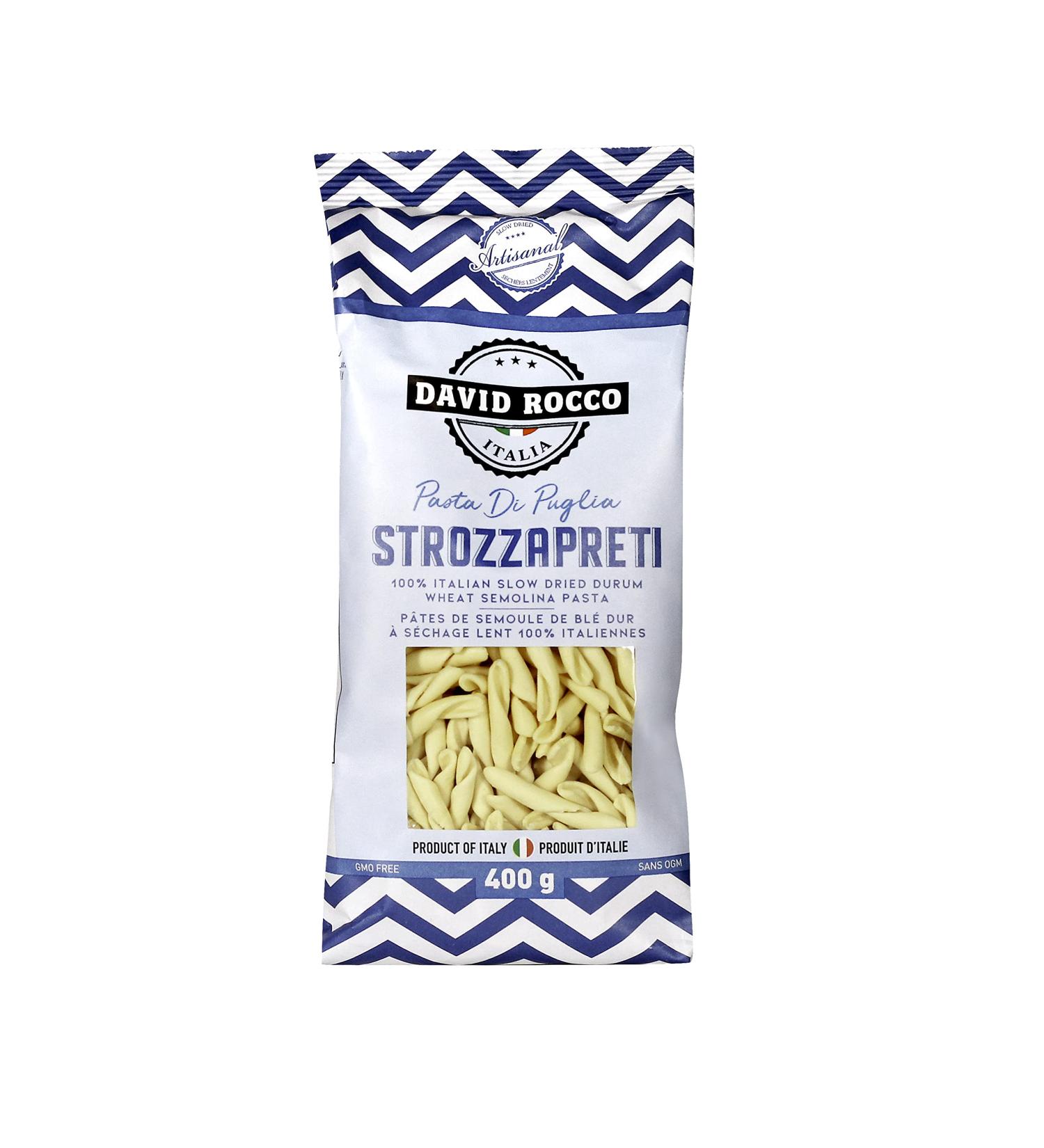 David Rocco Pasta Strozzapreti 400 g - Buy Online on GoSupps.com