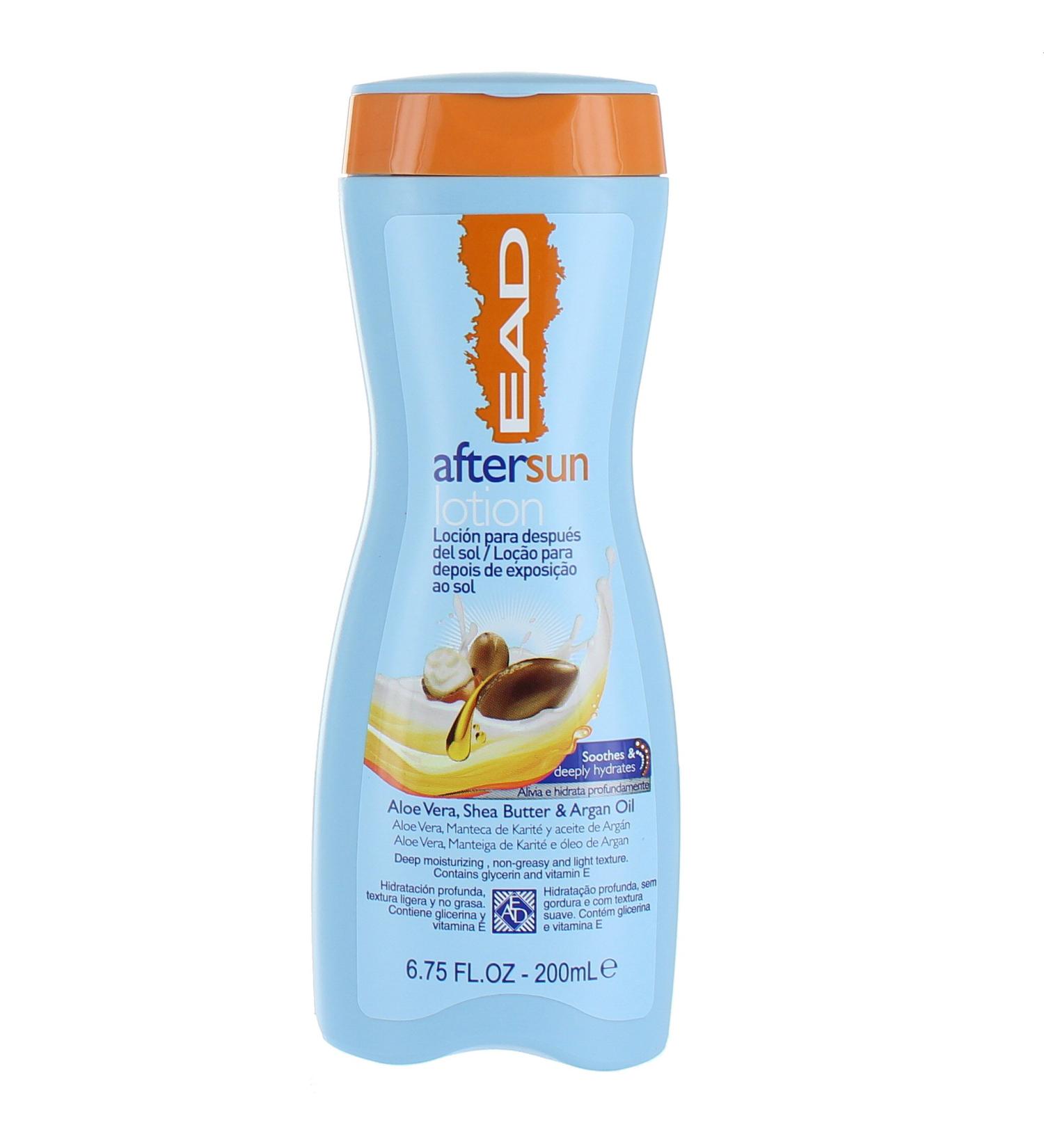 EAD After Sun Lotion with Aloe Vera Shea Butter and Argan Oil 200 ml