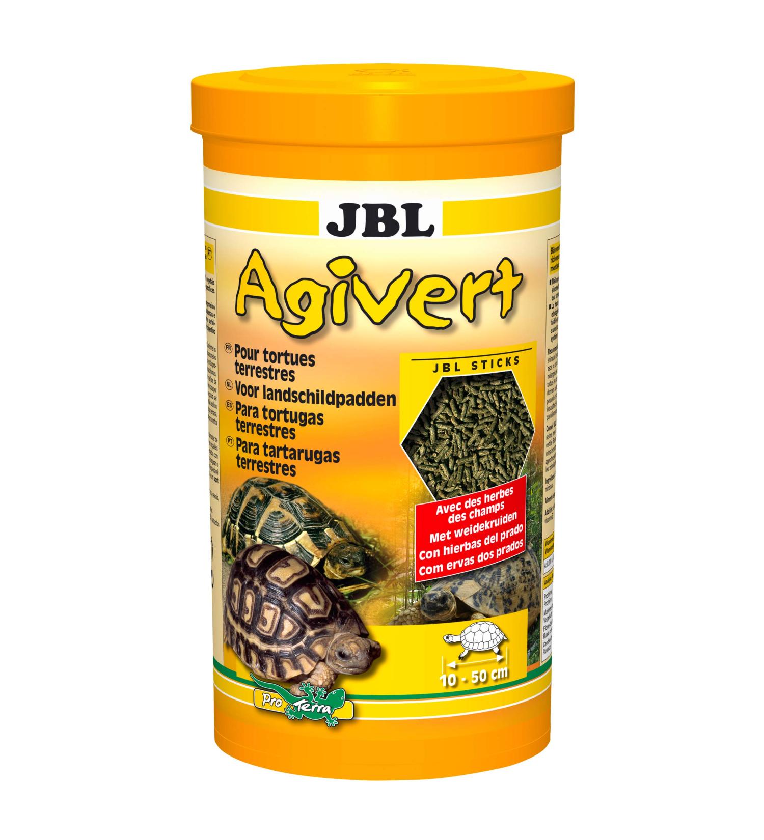 JBL Agivert Food for Turtles Aquariophily 1 L 420 g - Pack of 2 - Buy Online on GoSupps.com