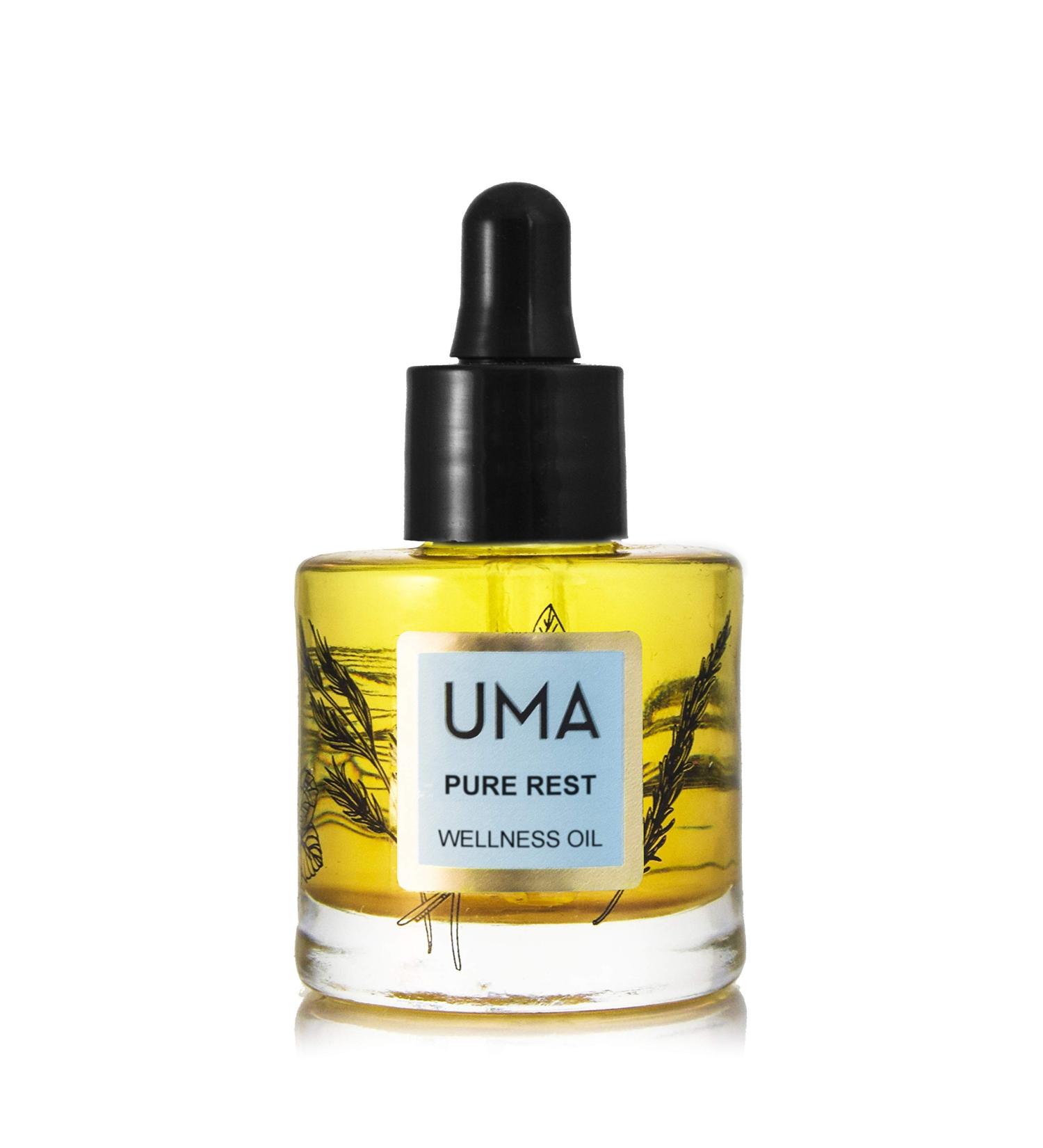 UMA Pure Rest Wellness Oil - Organic Ayurvedic Essential Oil for Fatigue & Restlessness | Natural Deep Rest Support (1 fl oz - Buy Online on GoSupps.com