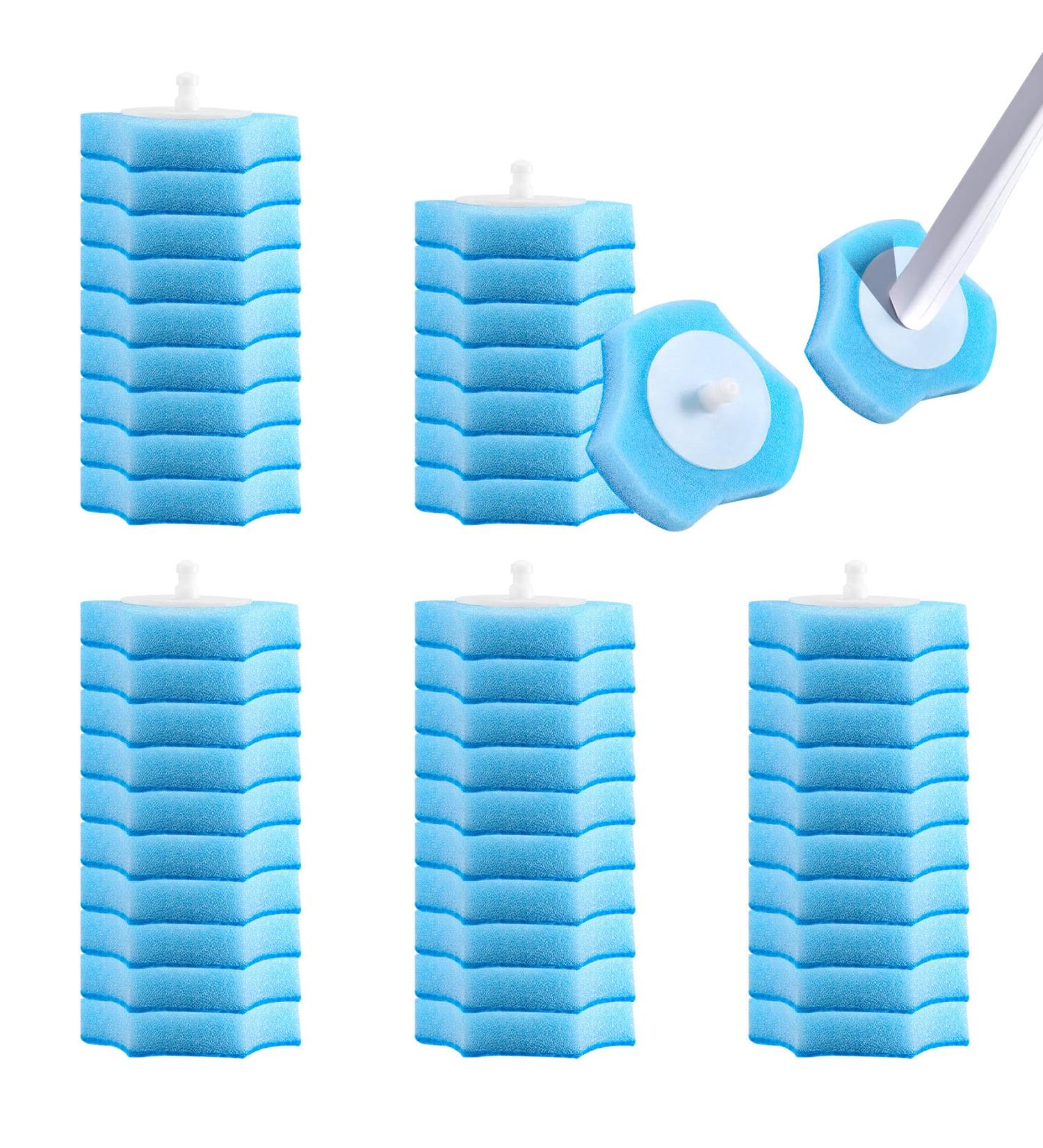 Dewedrt Disposable Toilet Cleaning System Disposable Toilet Flushable Refill Brush Flushable Refills - 48 Refills - Buy Online on GoSupps.com