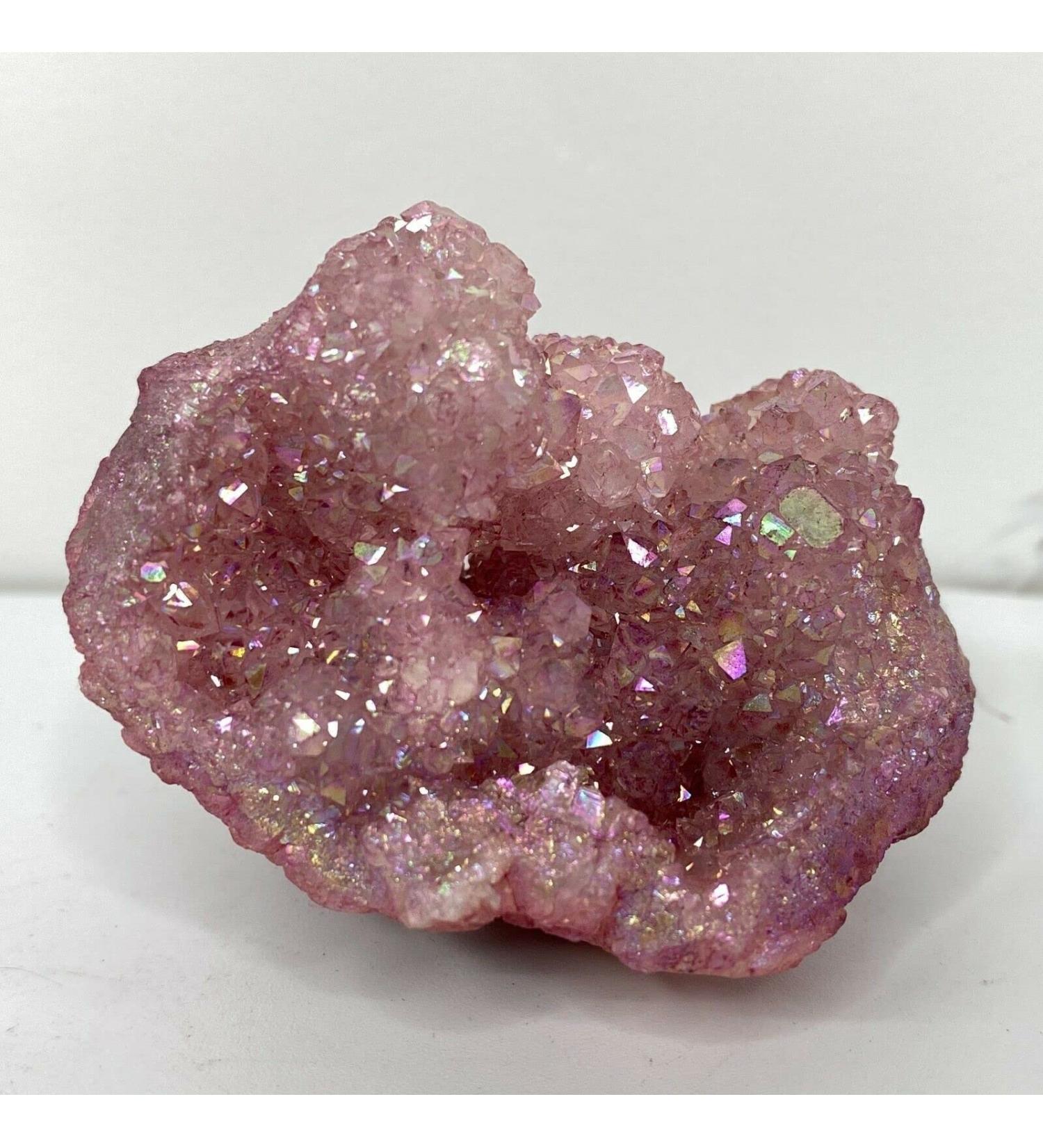 Crystal Decoration 70g Natural Aura Geode Cluster Crystal - Buy Online on GoSupps.com