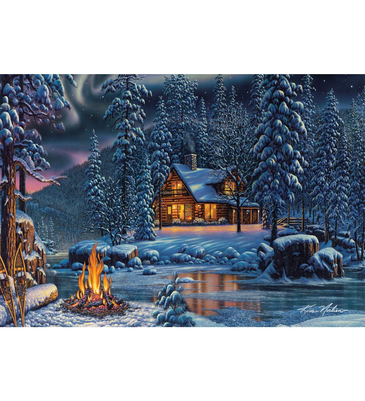 Paint by Number Kit for Adults - Aurora Bliss 16x20 Unframed - Fun DIY Arts and Crafts Project for Beginners to Advanced - Buy Online on GoSupps.com