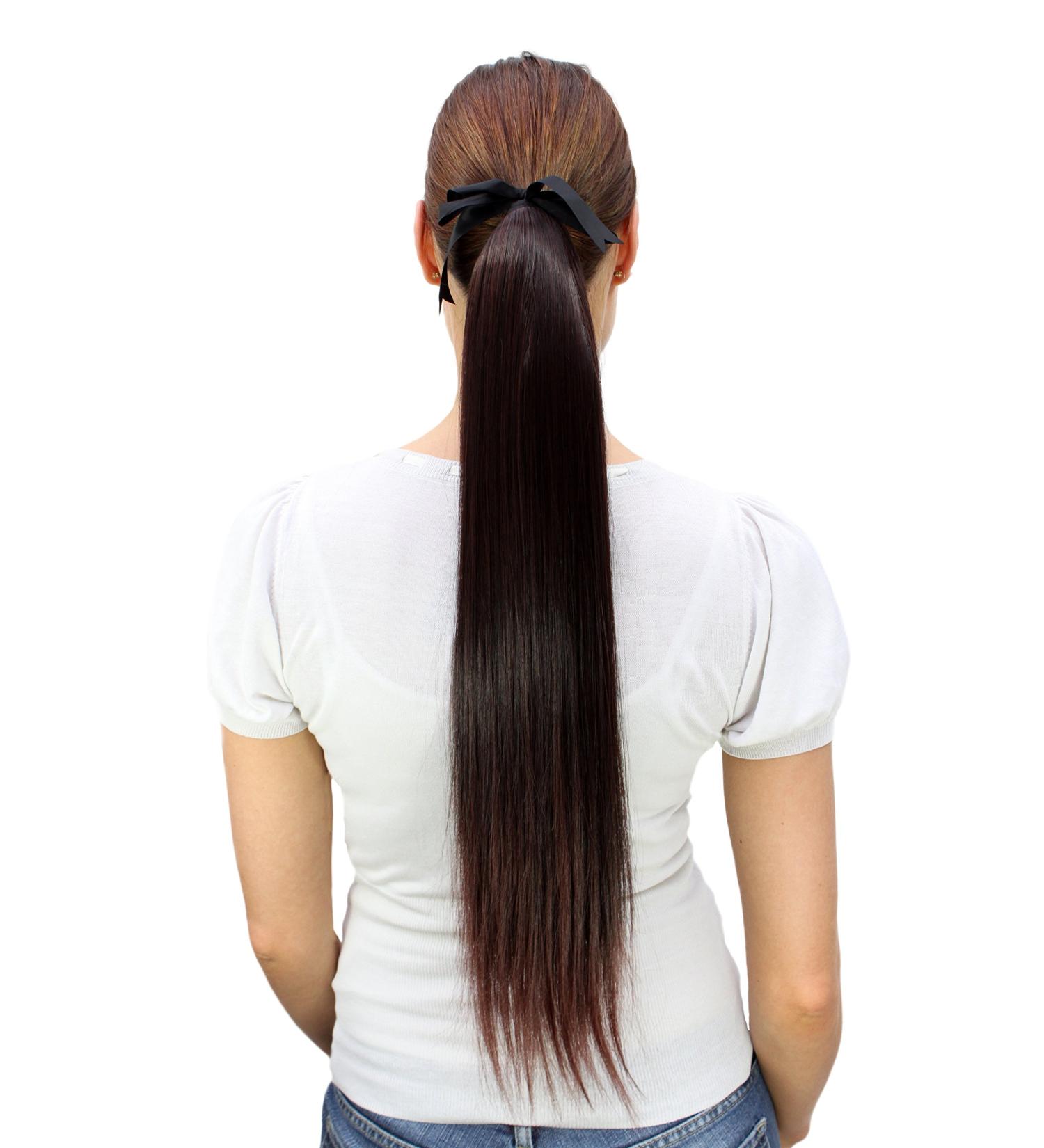 WIG ME UP C9429-2T33 Hairpiece Braid - 60cm Brown Clip-In Ribbon for International Shipping - Buy Online on GoSupps.com