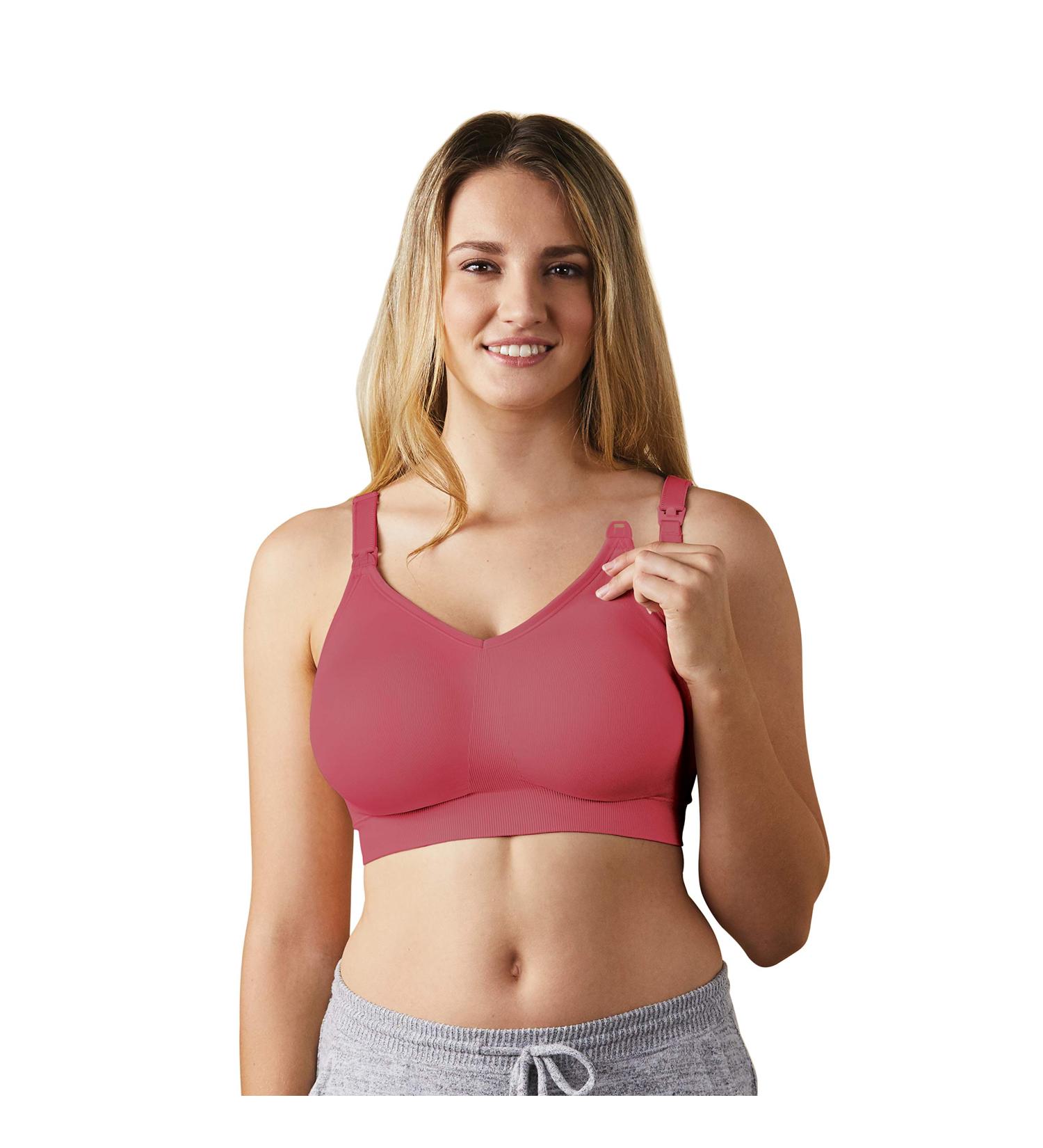 Bravado! Body Silk Seamless Nursing Bra 1401 M Lipstick - Buy Online on GoSupps.com
