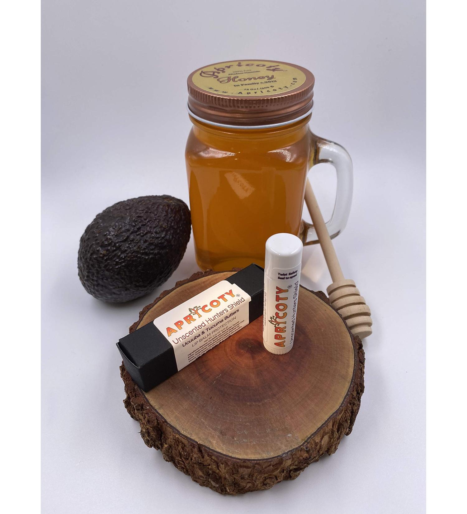 Apricoty Unscented Hunters Shield Lip Balm - Ucuuba & Tucuma Butter for Ultimate Lip Protection - Buy Internationally - Buy Online on GoSupps.com