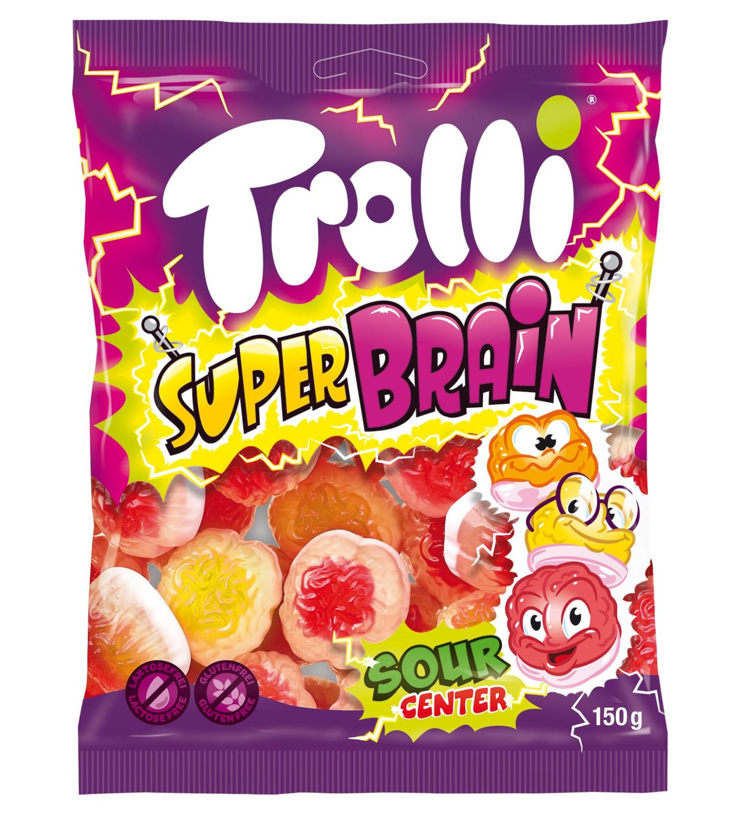 Trolli SuperHirn 150g pack of sweets with SuperBrain Gummibärchen