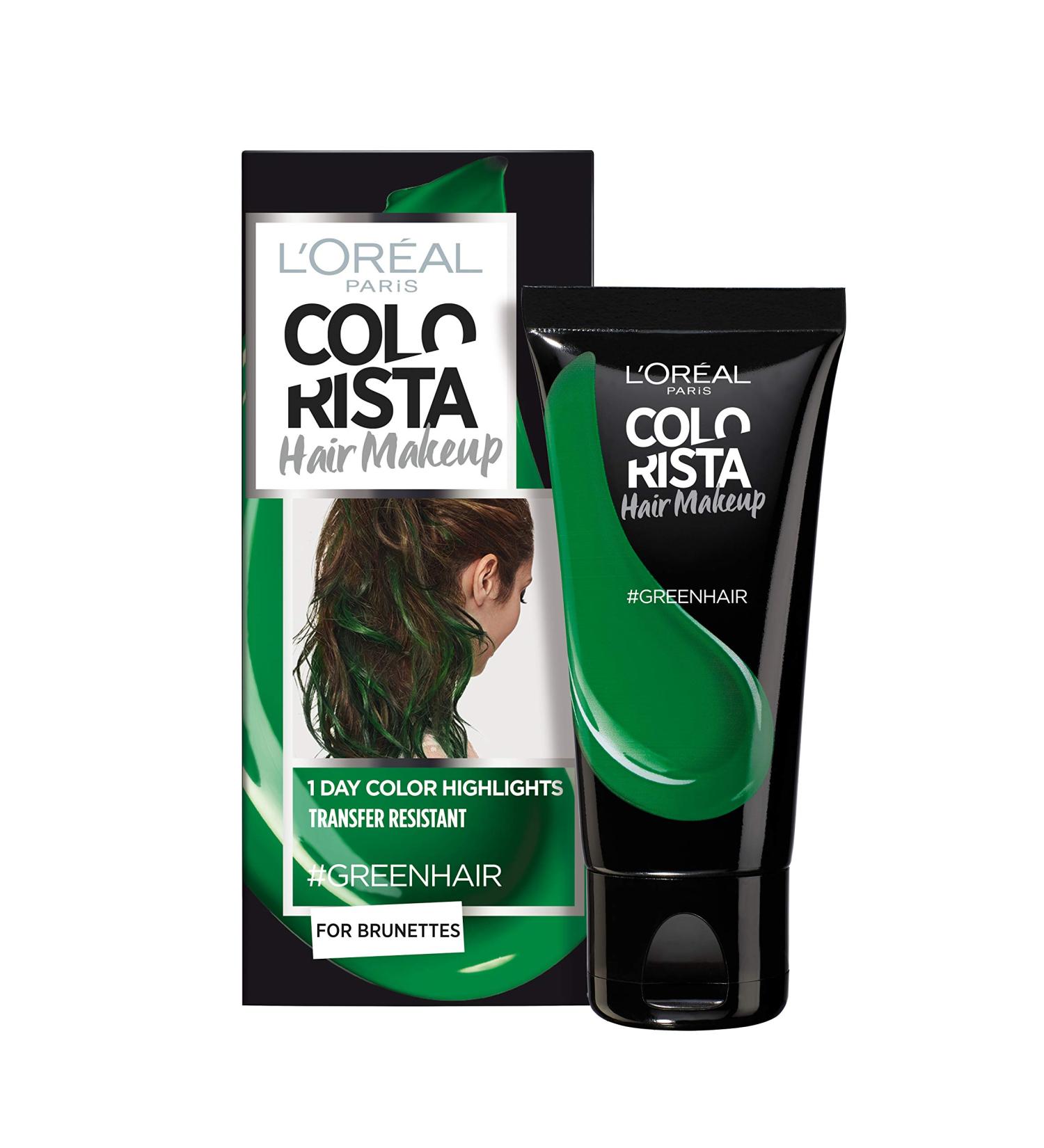 L'Or al Paris Hair Makeup Green Hair - 30 ml tube - Buy Online on GoSupps.com