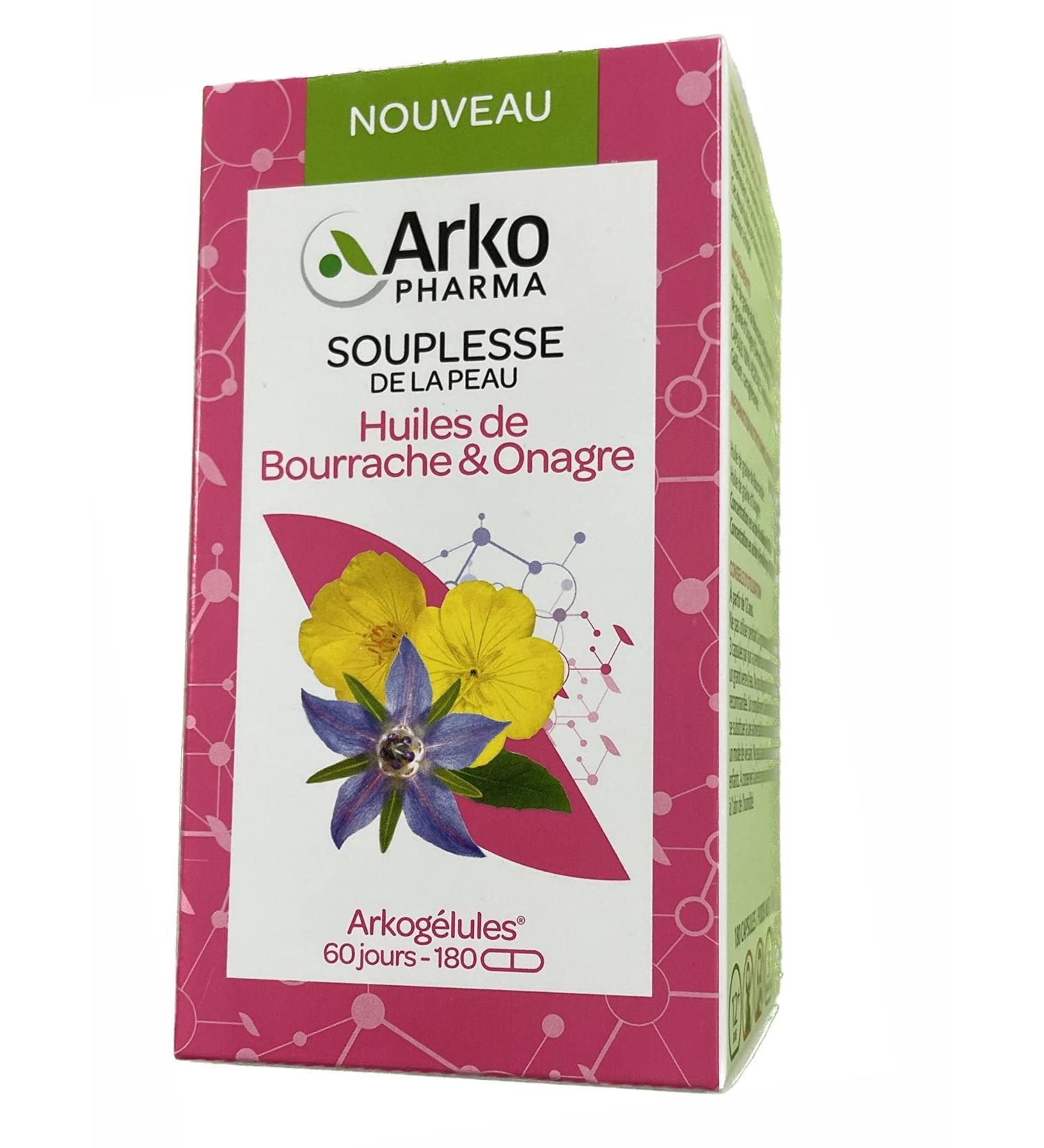 Arkopharma Arkocaps Borage & Evening Primrose Oils 180 Capsules