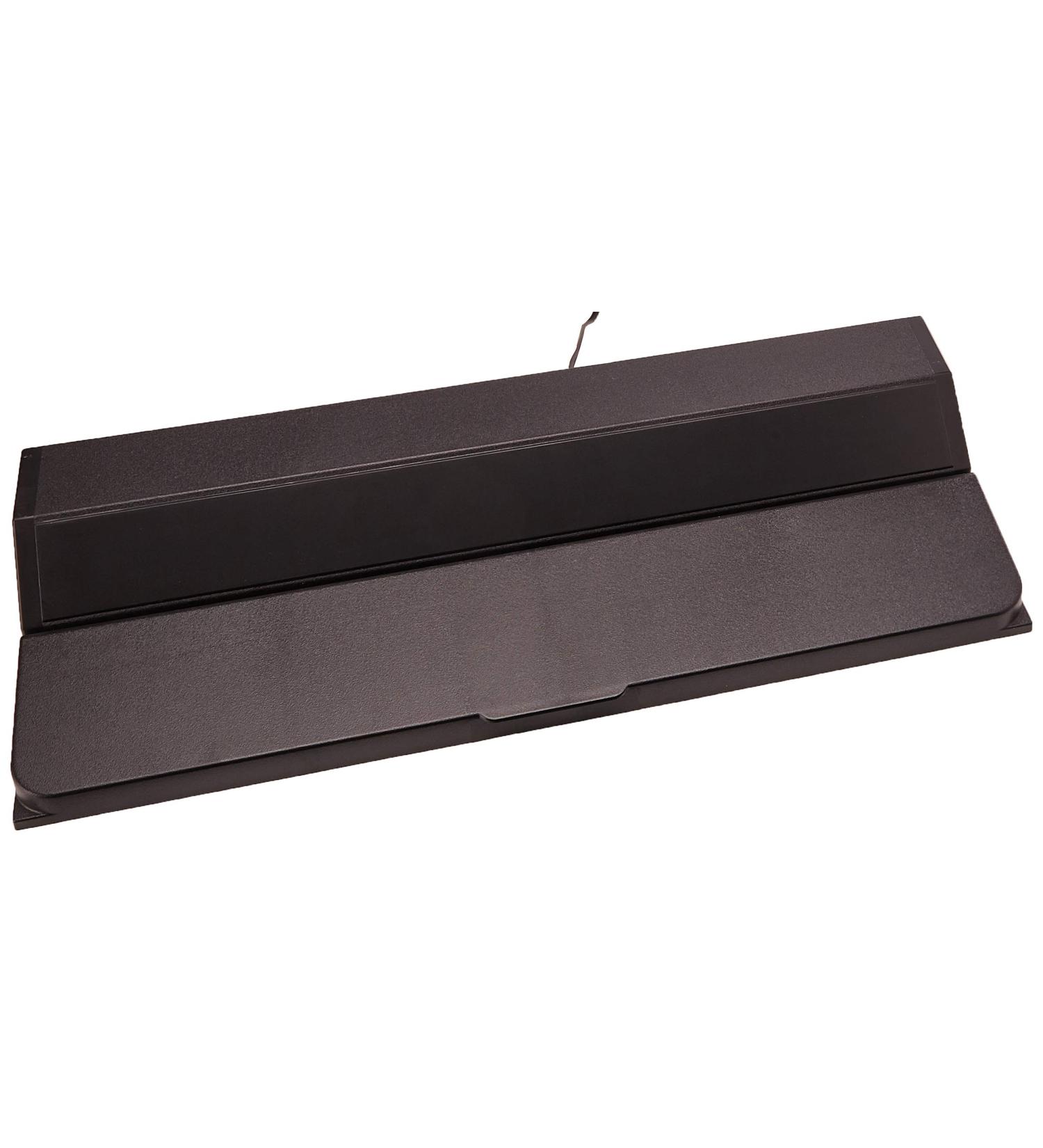 Aqueon Aquarium Black 24" Fluorescent Deluxe Full Hood 4.2 pounds