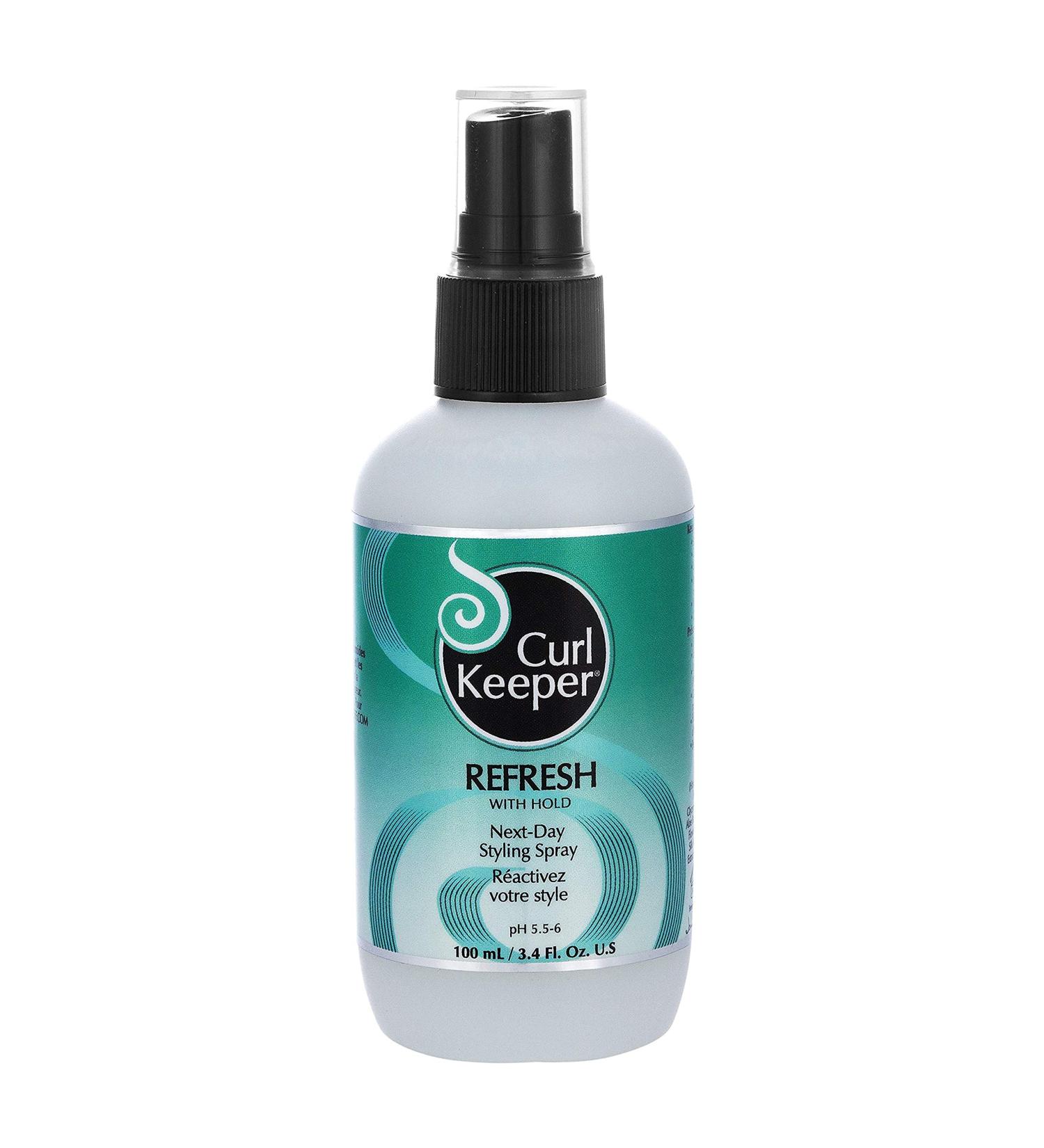 Curl Keeper Refresh Next Day Styling Spray 3.4 oz - Long-Lasting Defined Curls - Buy Online on GoSupps.com