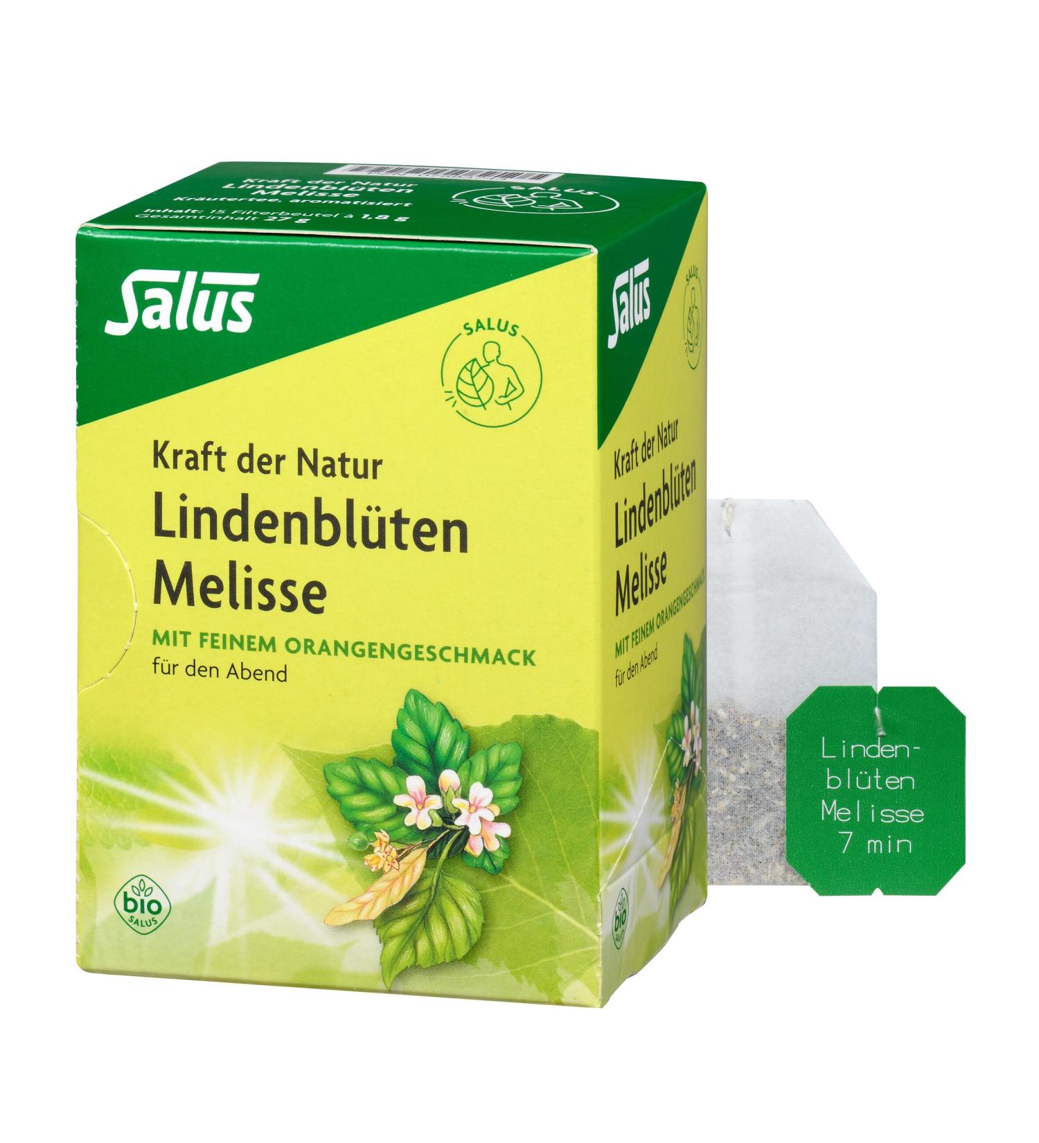  Salus Salus Lime Blossom Tea Lemon Balm 1 x 27 g - Buy Online on GoSupps.com