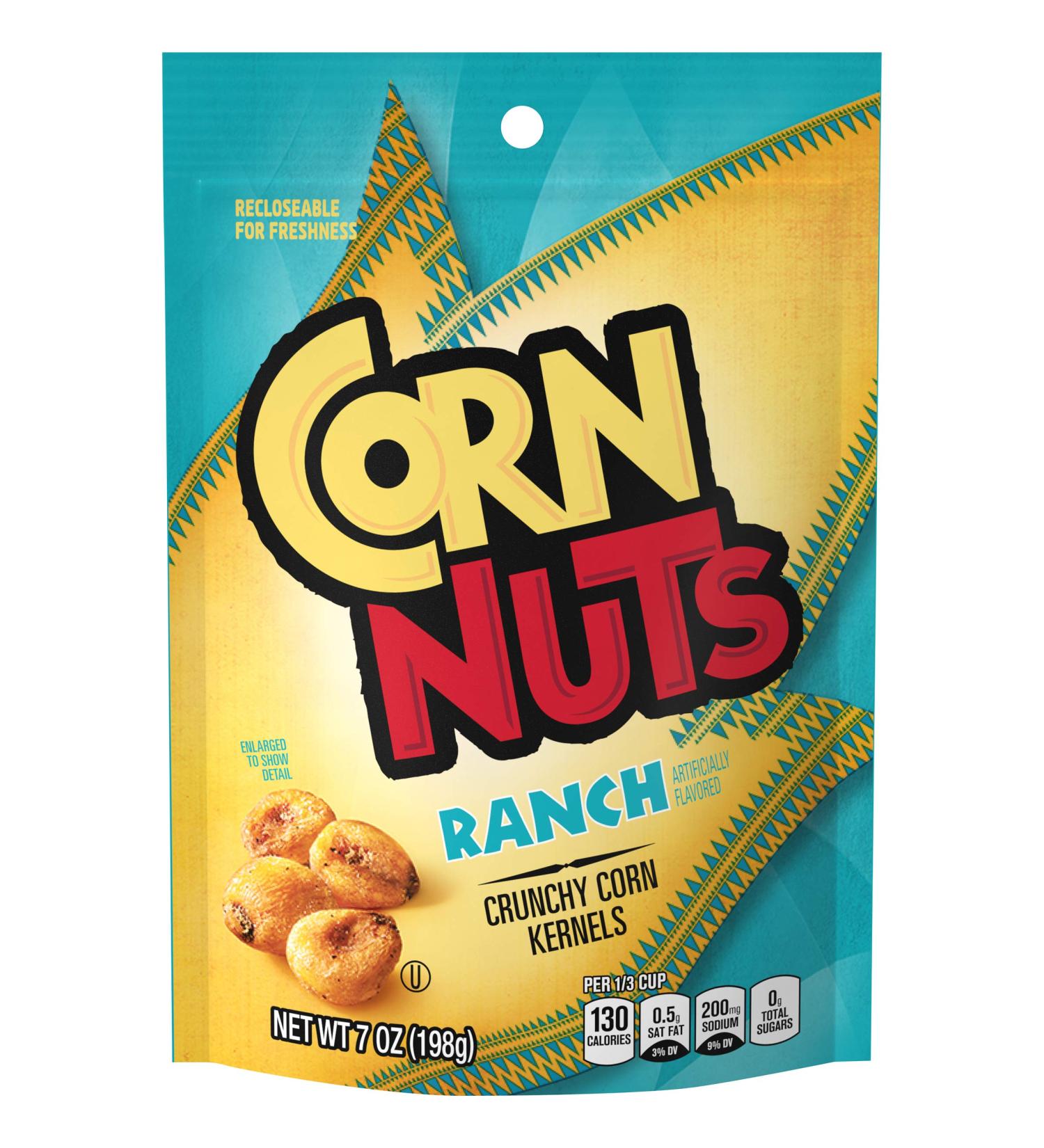 Corn Nuts Ranch Crunchy Corn Kernels - 7 oz Bags (Pack of 12) - Buy Online on GoSupps.com