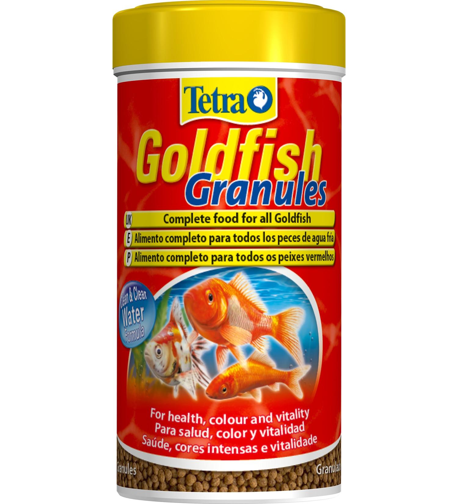 Tetra Goldfish Fish Food Granules Complete Fish Food for All Smaller Goldfish 80 g Fish 80 g (Pack of 1)