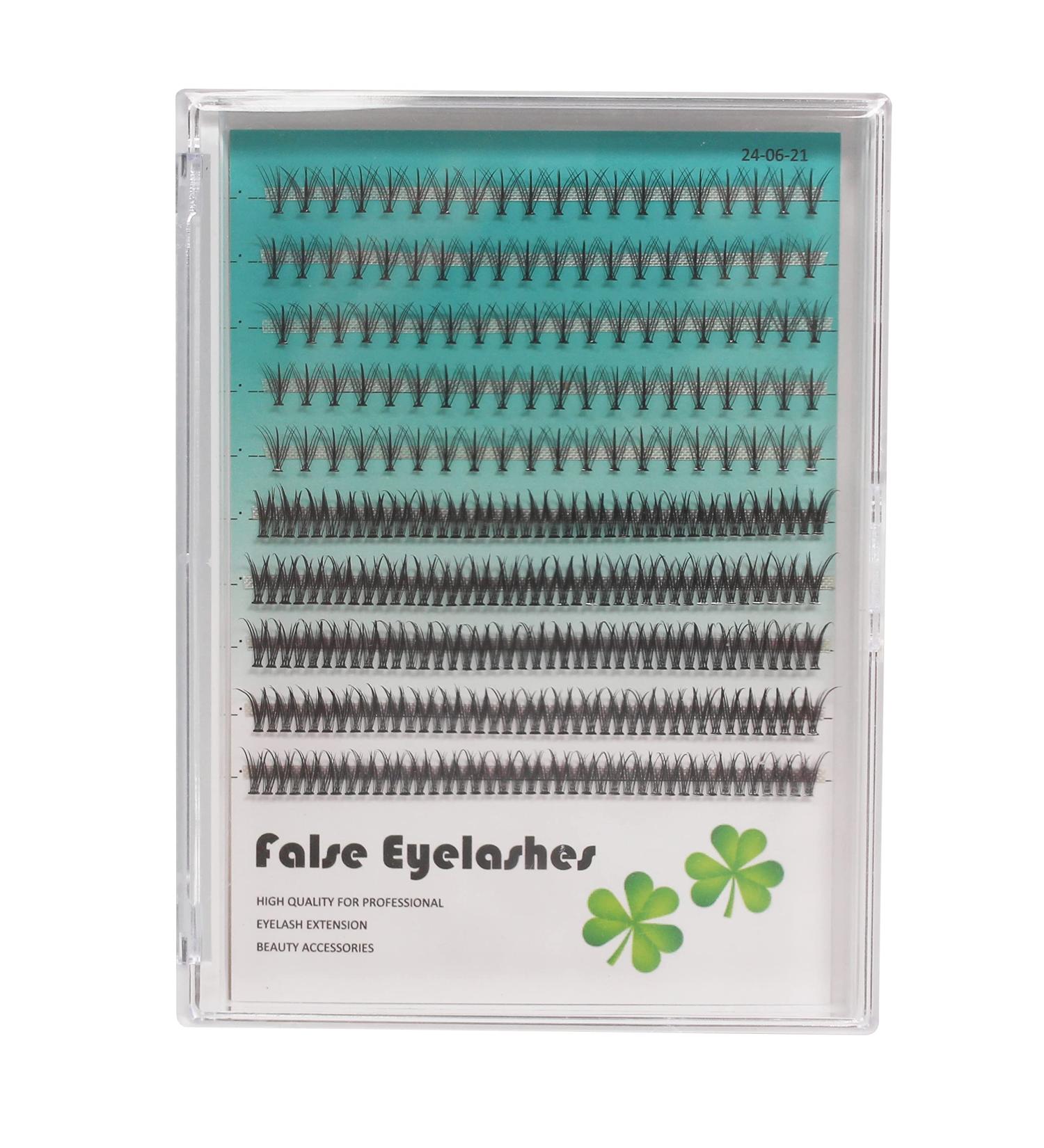 Buy 8-16mm D Curl Flower Fairy Eyelashes - Soft False Eyelashes Mixed Styles for Natural Look | International Shipping - Buy Online on GoSupps.com