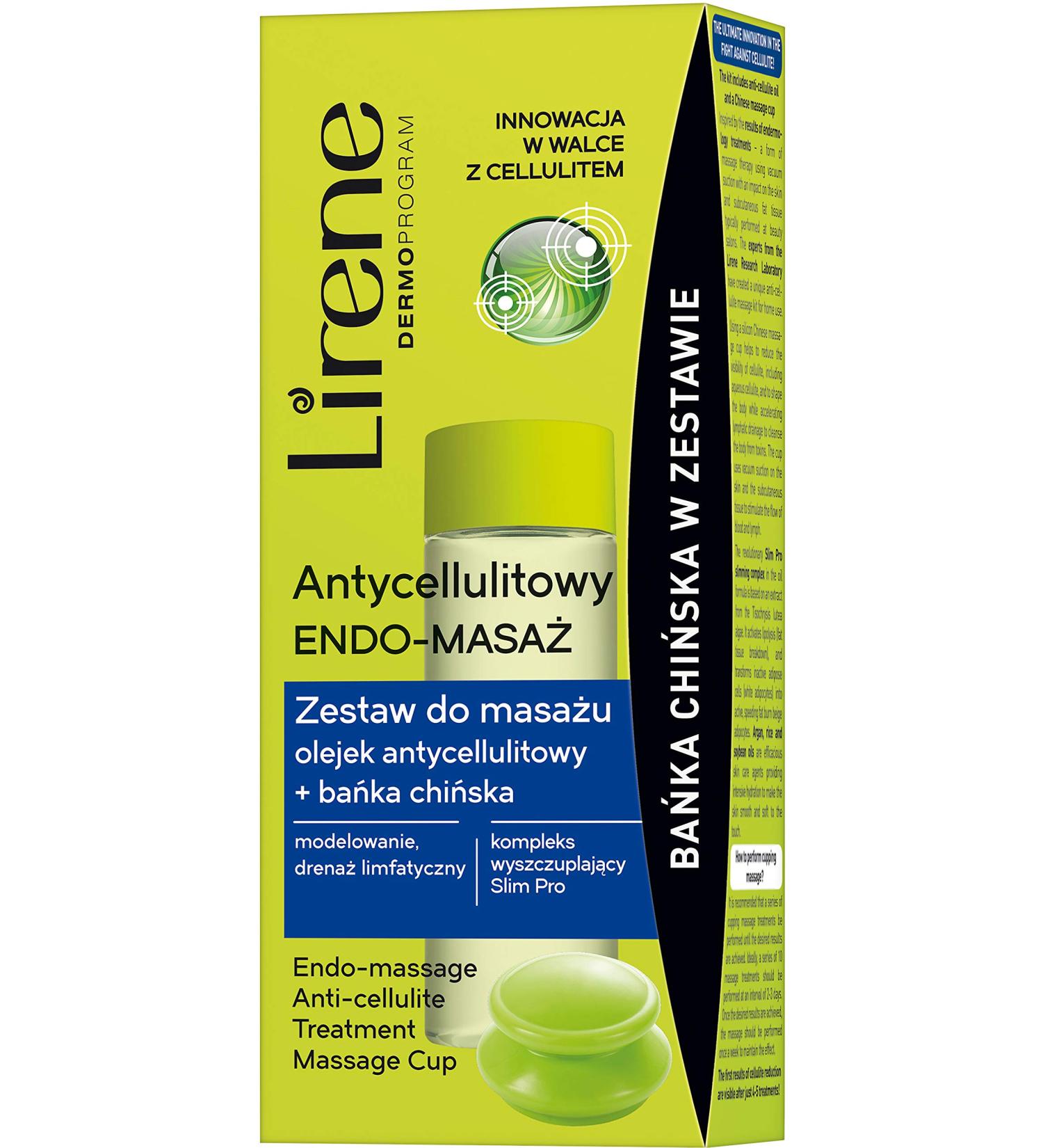 LIRENE Endo-massage Anti-cellulite Treatment + Massage Cup 100 ml