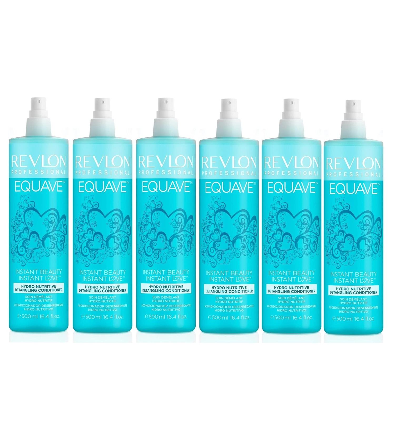 6x Revlon Equave Hydro 2 Phase Conditioner 500 ml each 3000 ml