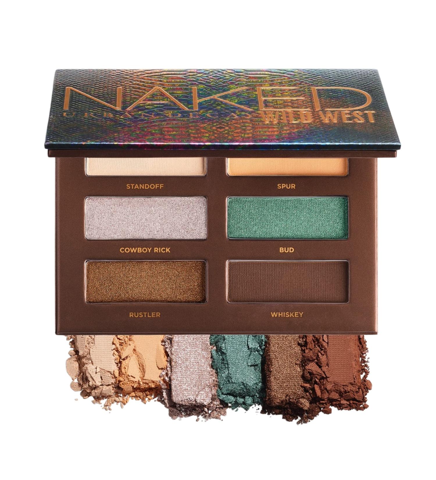Urban Decay Naked Wild West Mini Eyeshadow Palette - 6 Travel-Sized Shades, Richly Pigmented, Vegan & Cruelty-Free - Buy Online on GoSupps.com