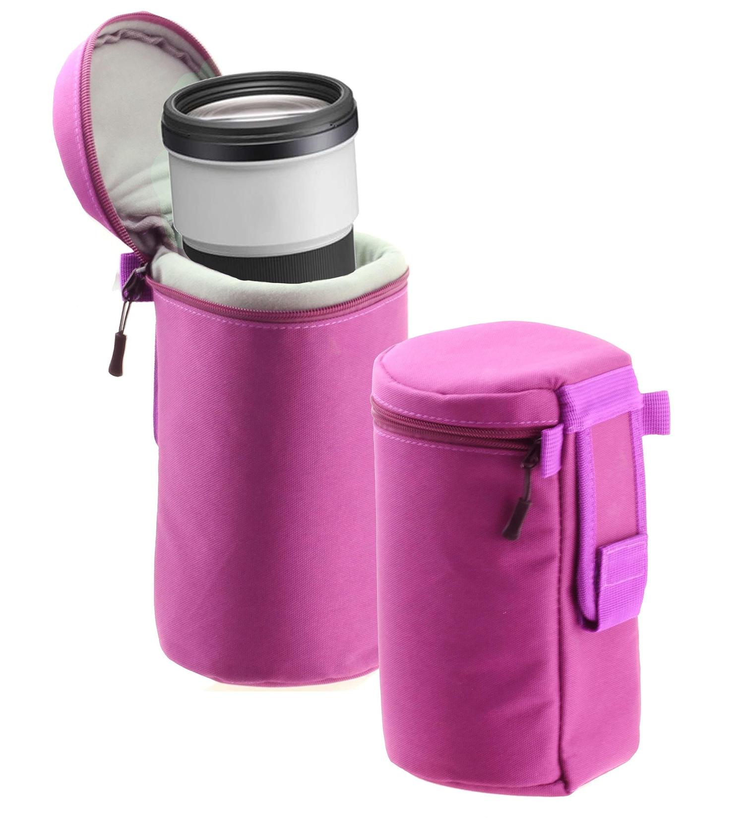 Navitech Purple Waterproof Camera Lens Case Bag - Fits Samyang XP 14mm F2.4 Lens | International Shipping Available - Buy Online on GoSupps.com