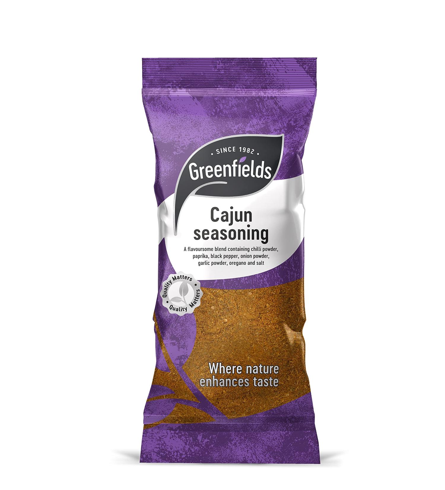 SINCE 1982 . GREENFIELDS Cajun Seasoning | 75g