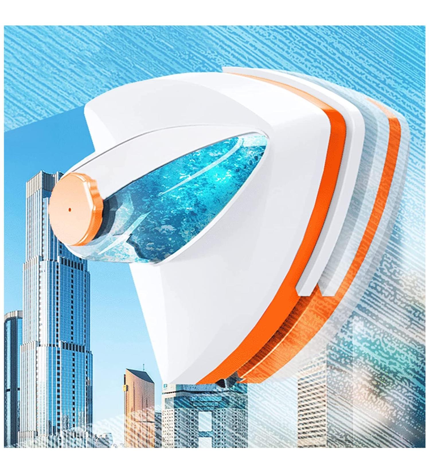 Window Cleaner Wipers Water-filled Glass Brush Double Side Glass Cleaning Brush for Window Cleaning Household Cleaning Tool Window Cleaner Brush Thickness (Orange 20 30mm) - Buy Online on GoSupps.com